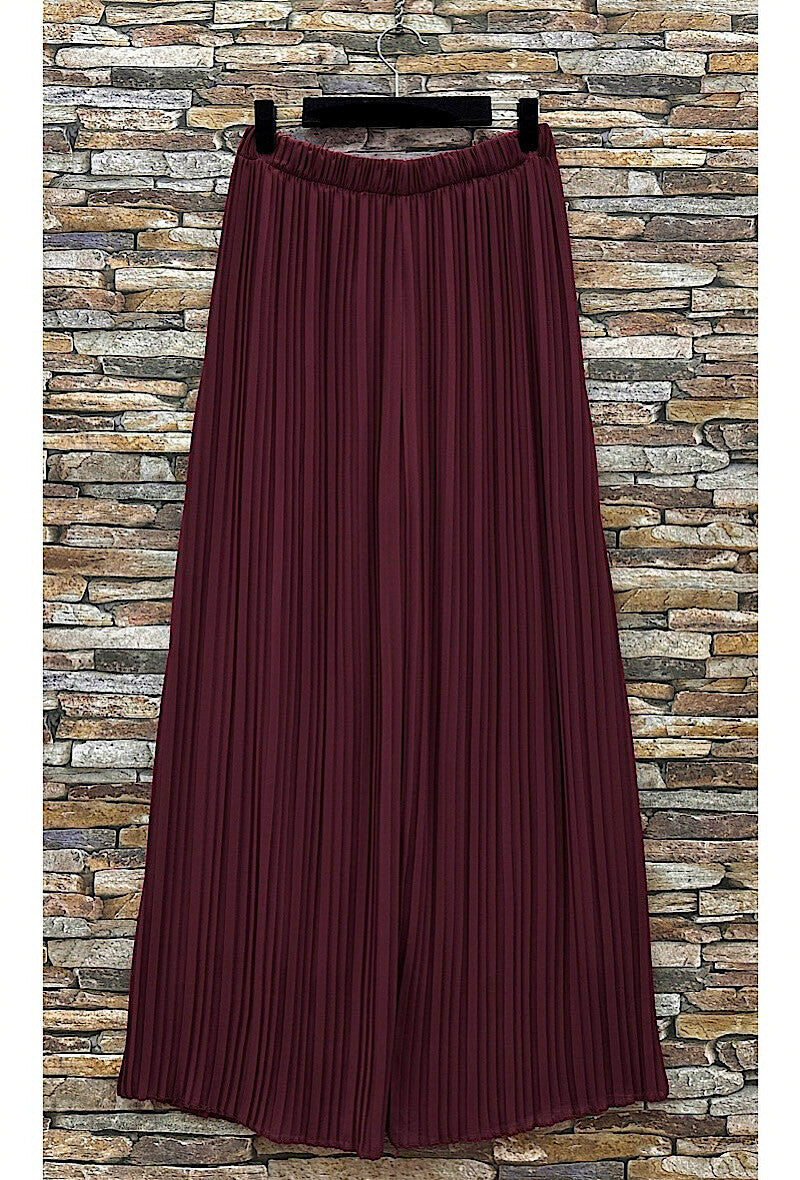 Pantalon Romy bordeaux image 3