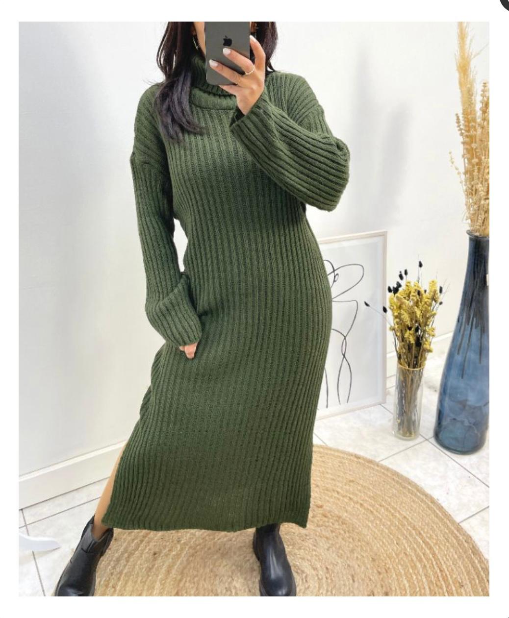 ROBE FIONA KAKI image 0