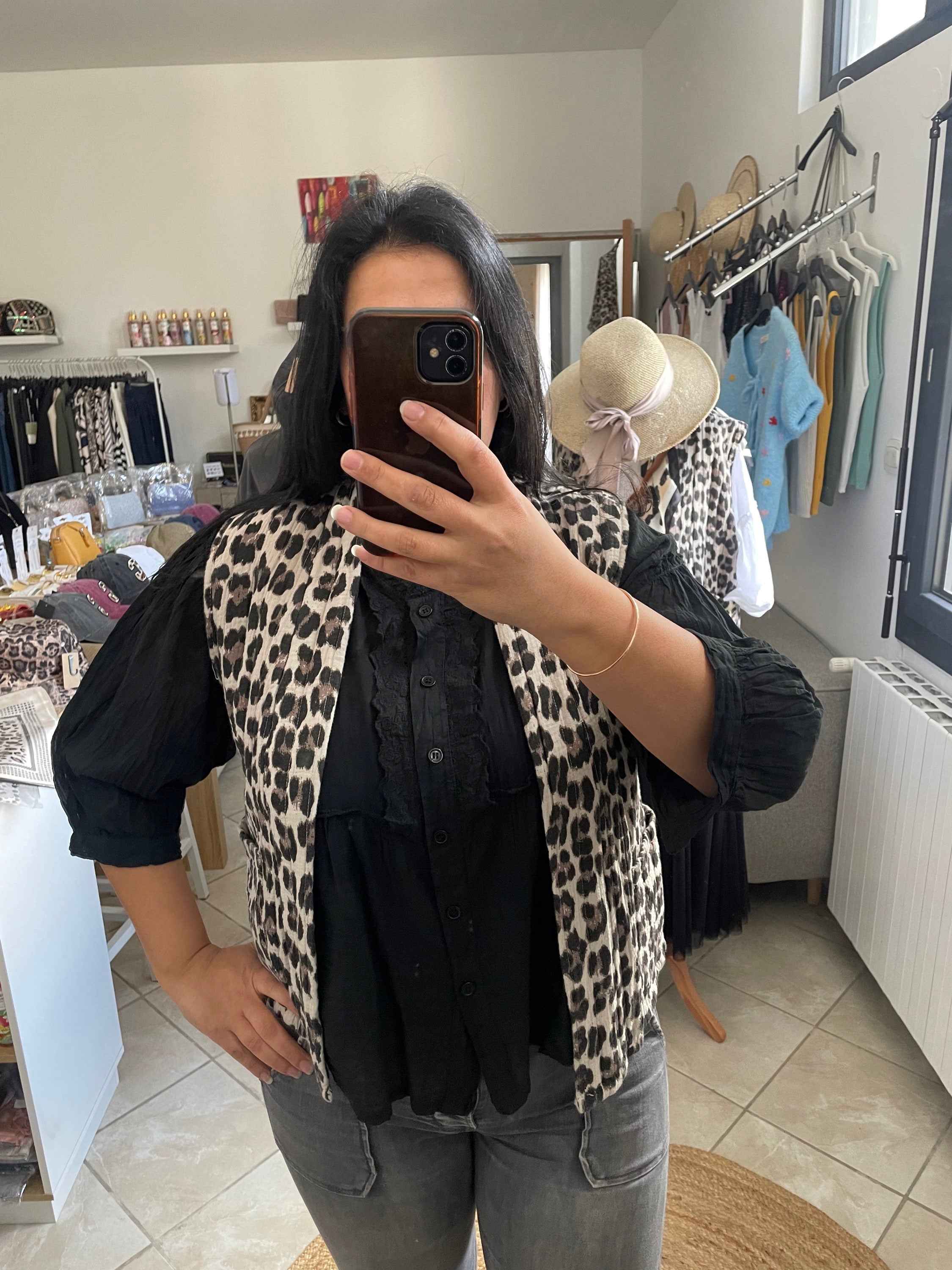 Chemise Amandine noir  image 2