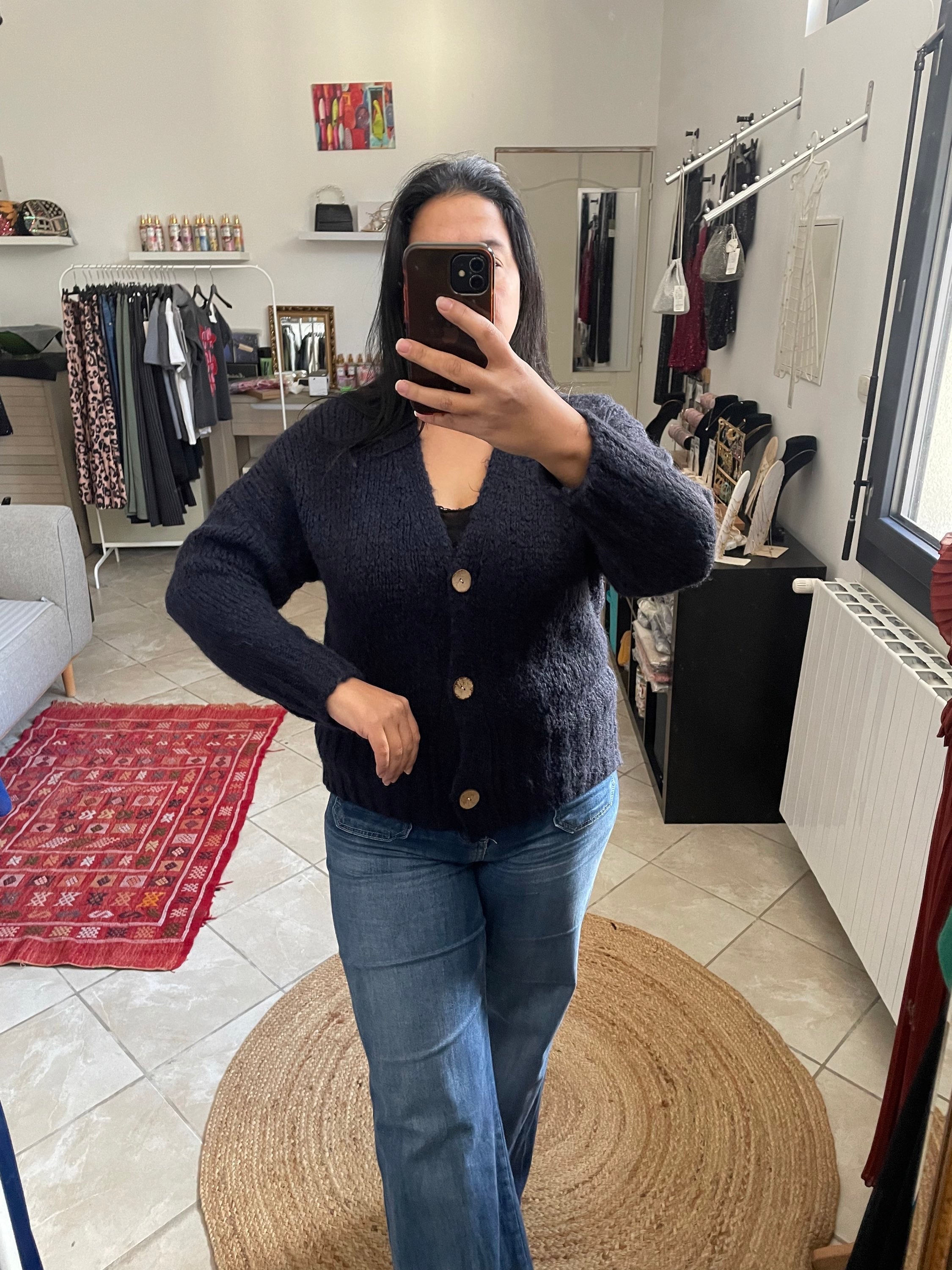 GILET PAULINA MARINE  image 0