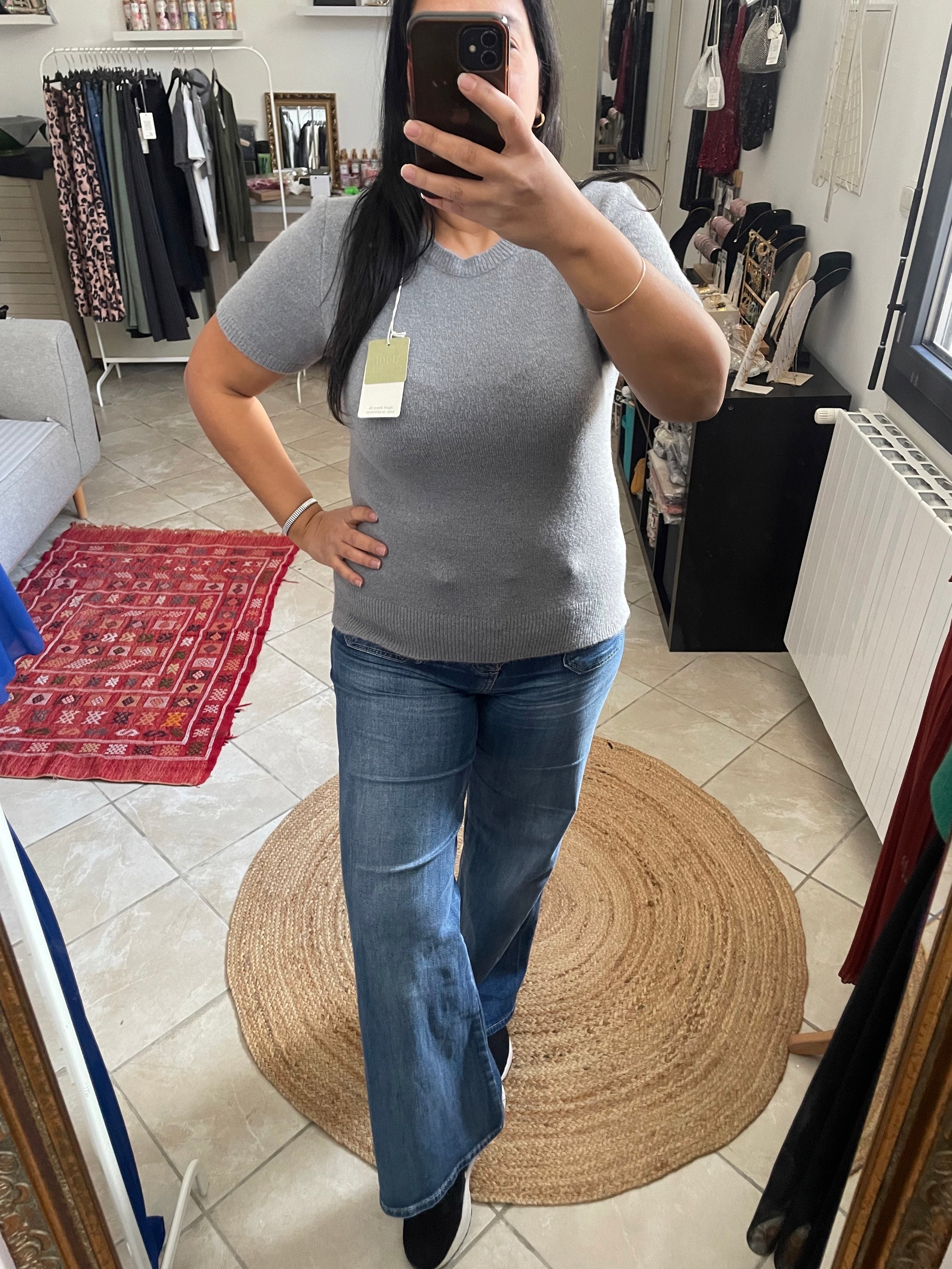 PULL GASPARD GRIS CLAIR  image 0