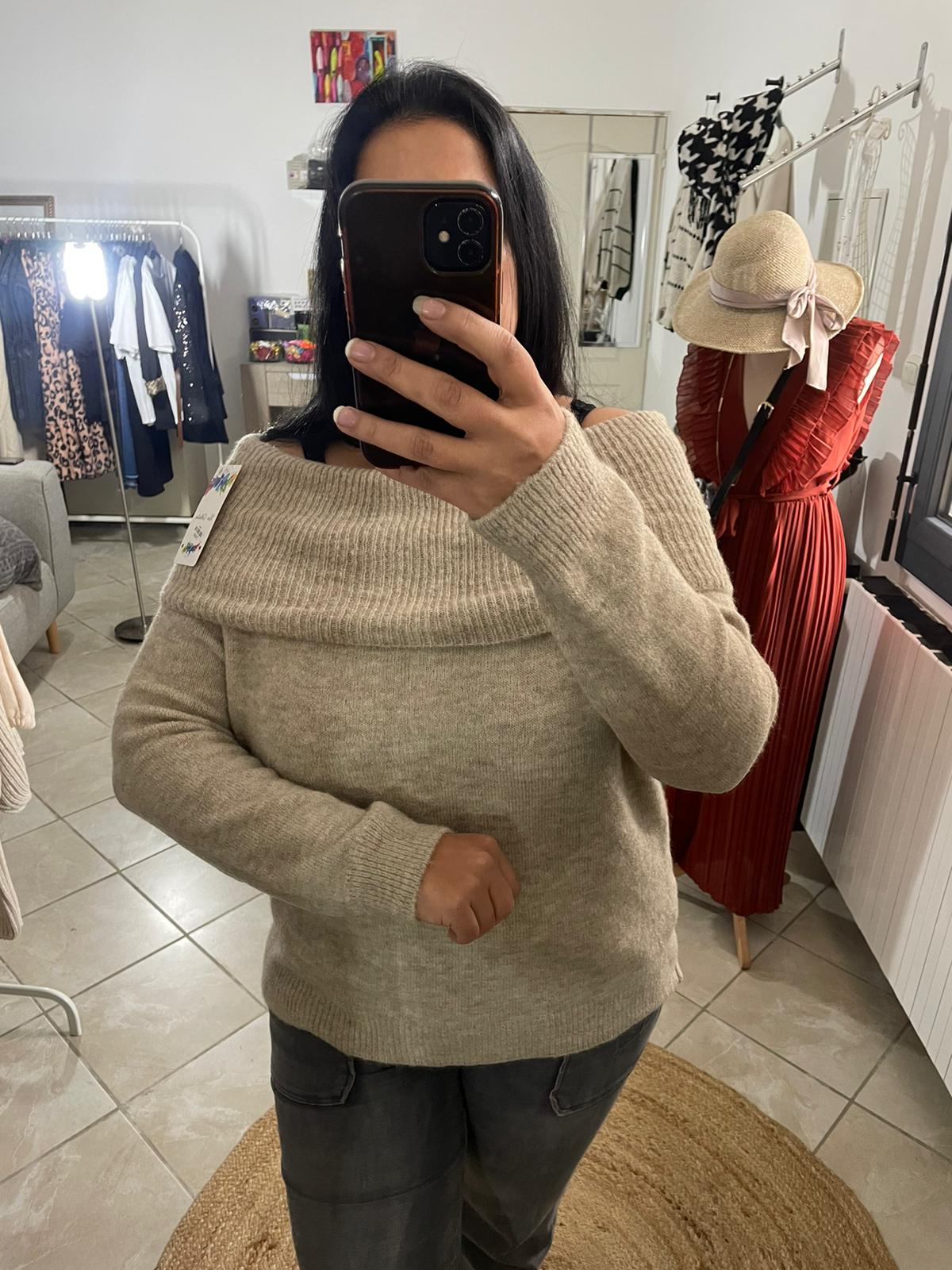 PULL AMBRE CHAMPAGNE image 0