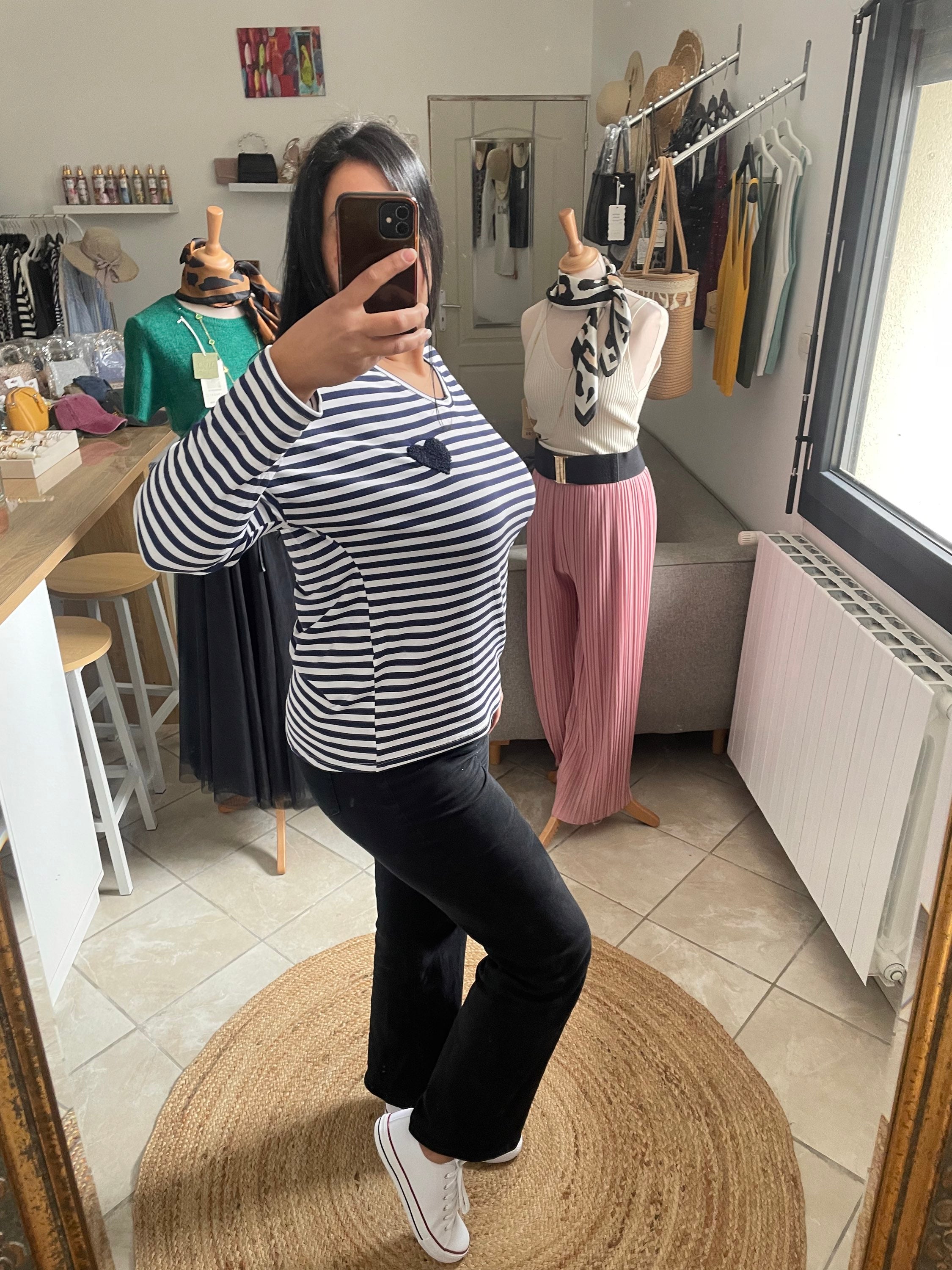 PULL MARINE BLEU image 1