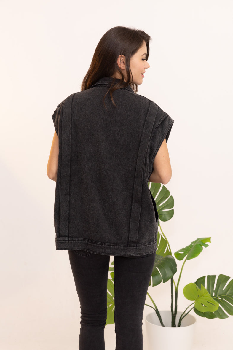 VESTE EN JEANS CASSANDRA image 4