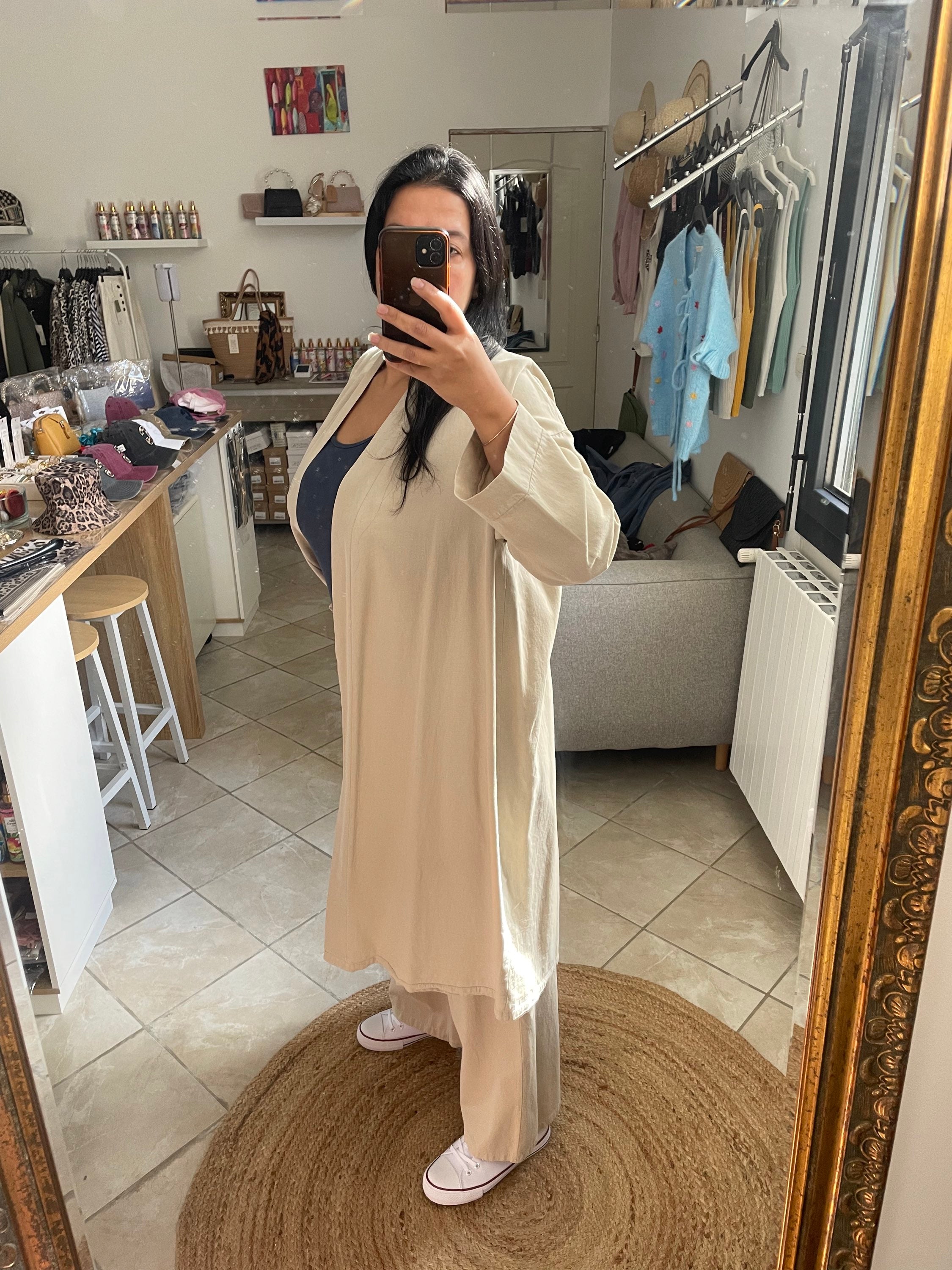 KIMONO SOFIA BEIGE image 2