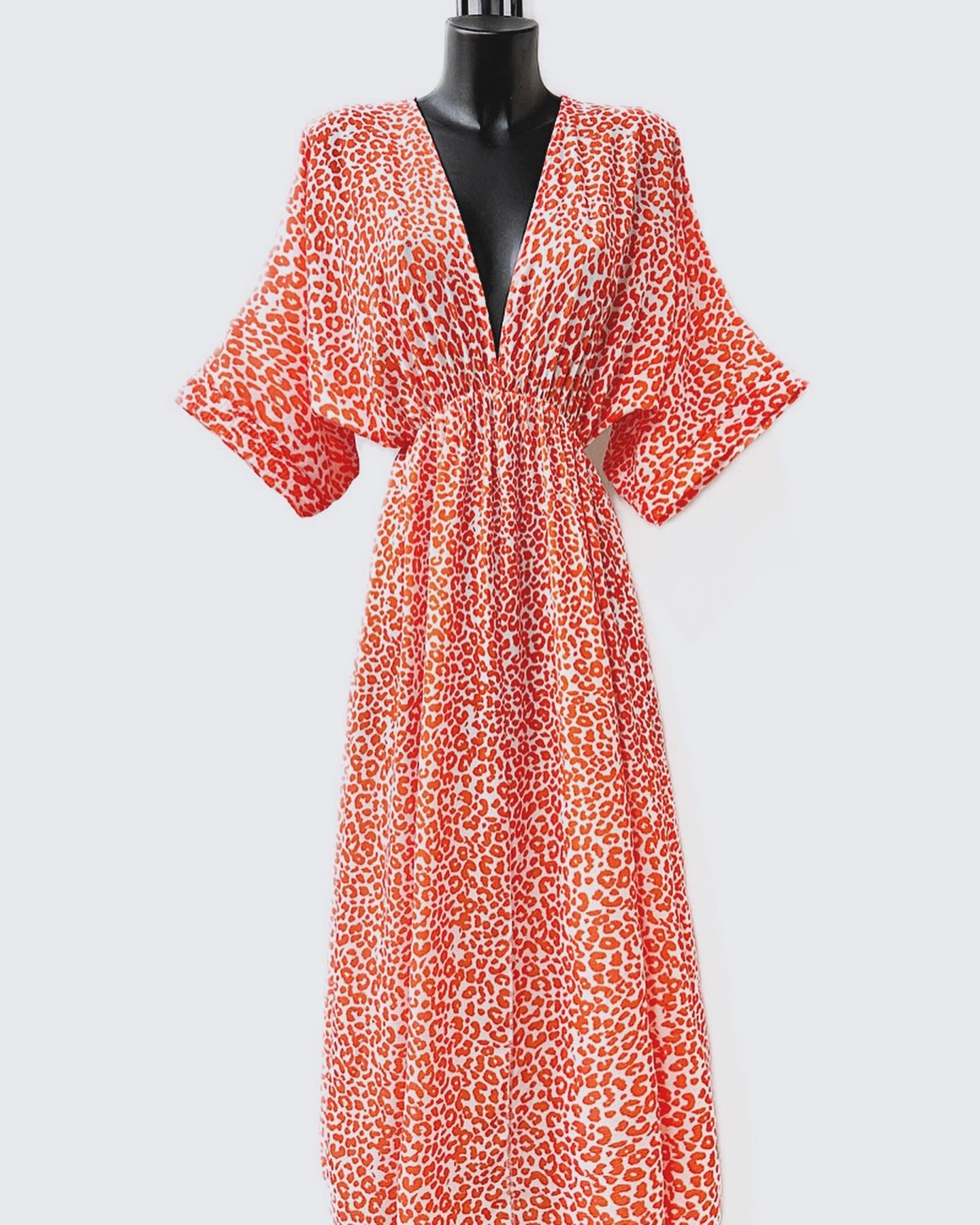 ROBE MARIA ORANGE image 0