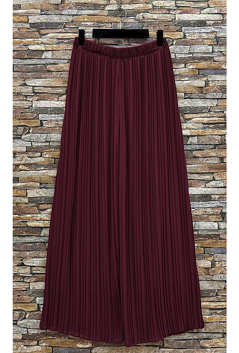 Pantalon Romy bordeaux image 1