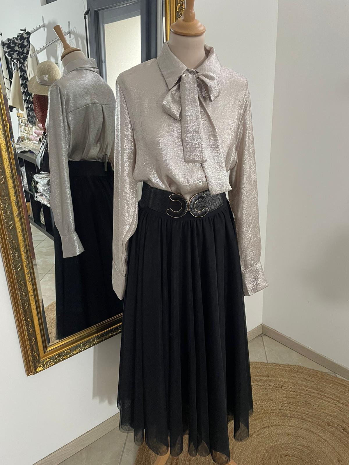 CHEMISE LOUISE Grise image 2