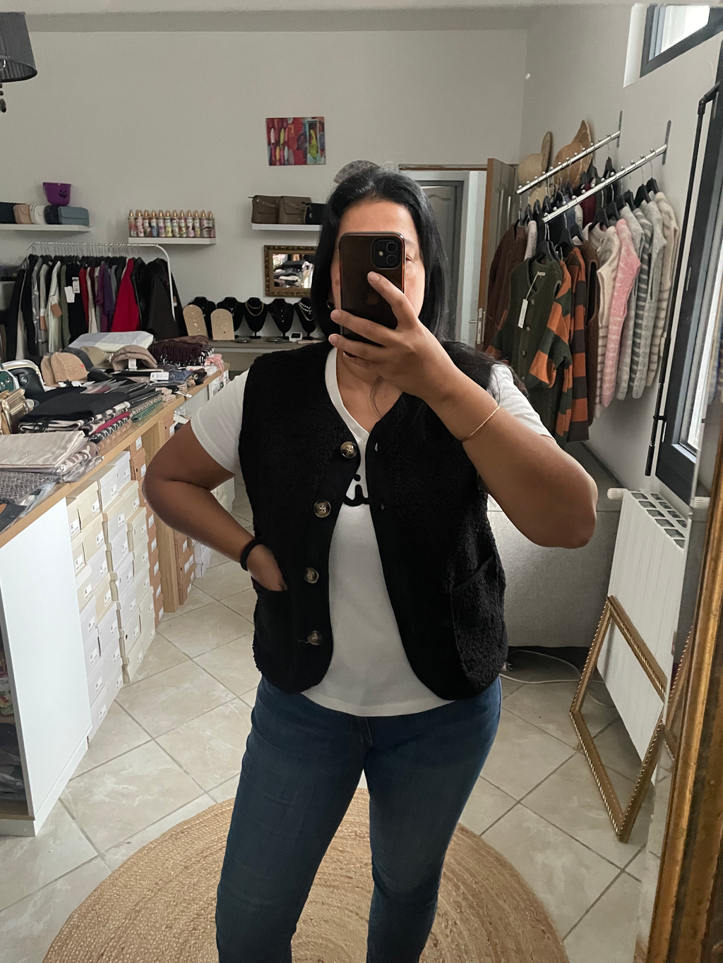 GILET ERIN NOIR image 0