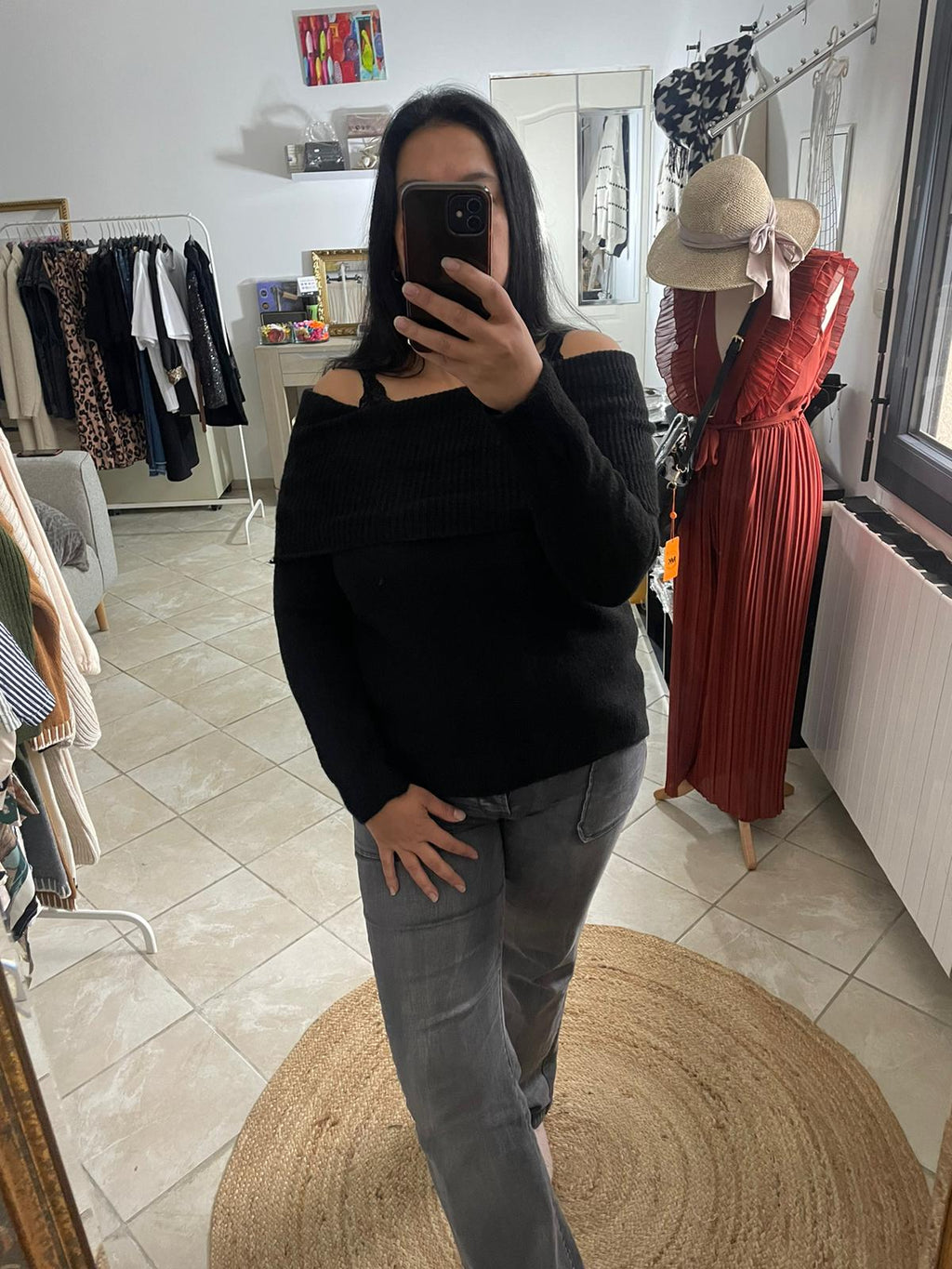 PULL AMBRE NOIR image 0