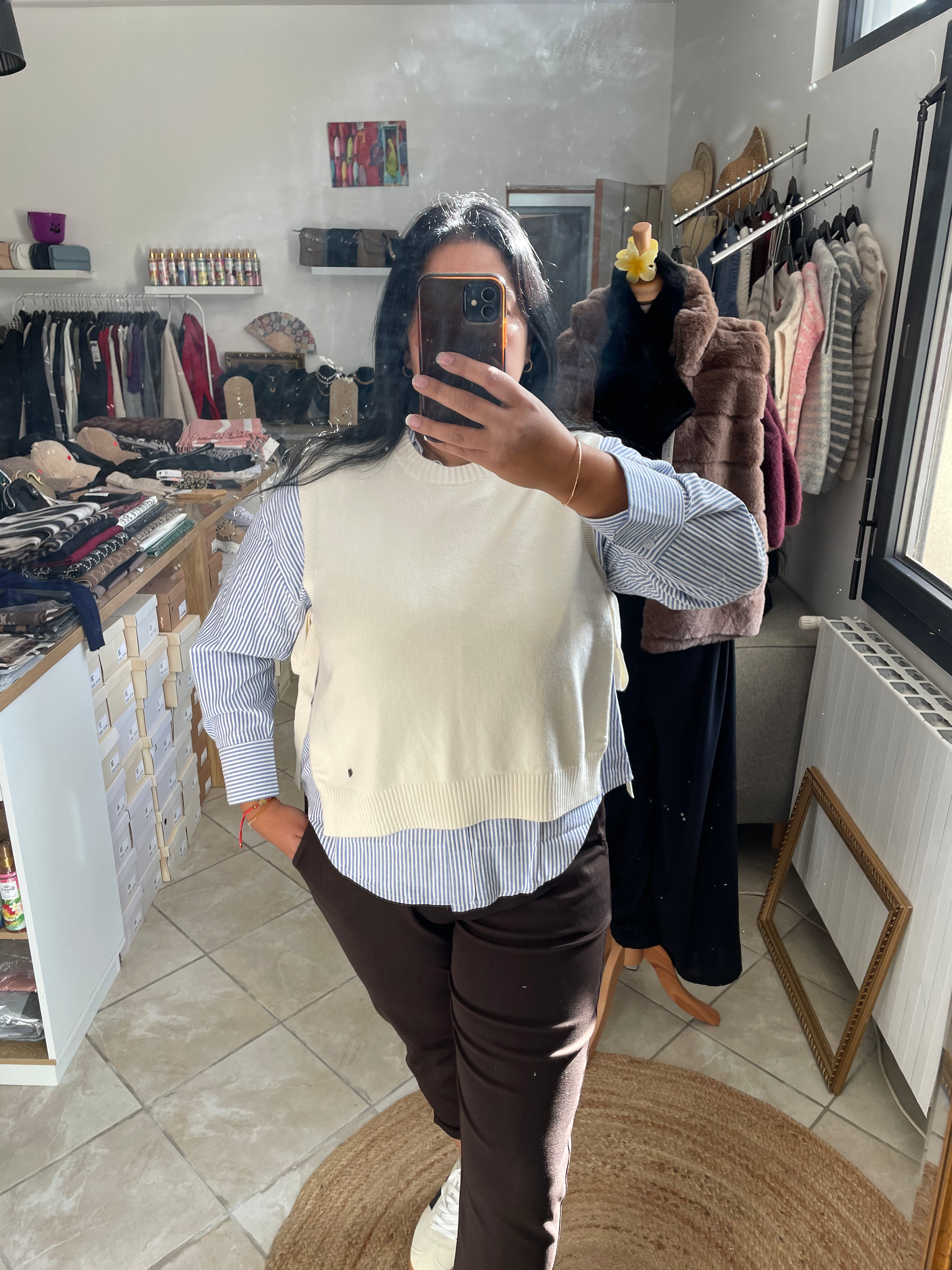 PULL GLORIA ÉCRU  image 1