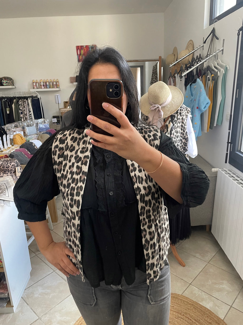 Chemise Amandine noir  image 2