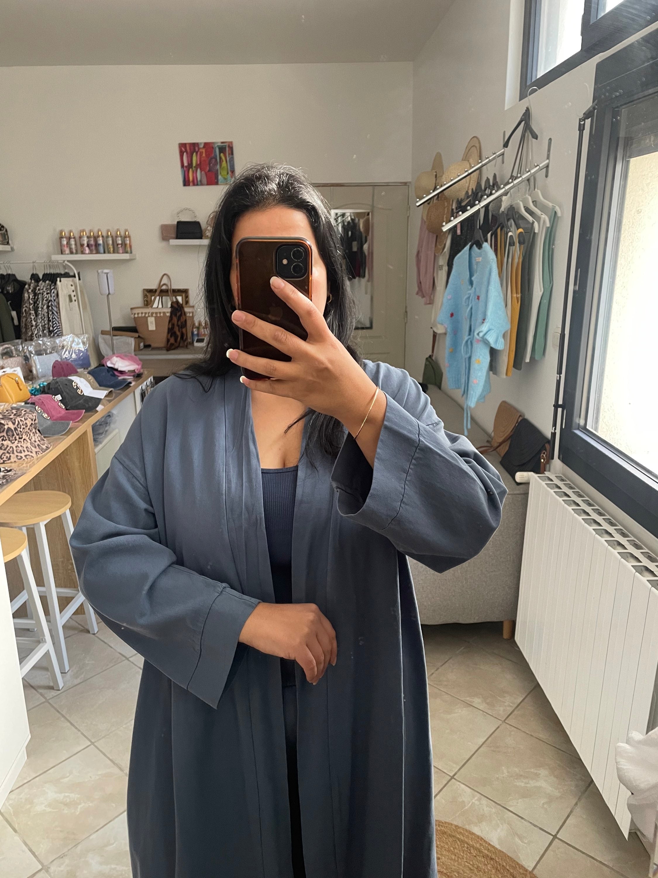 KIMONO SOFIA BLEU image 7