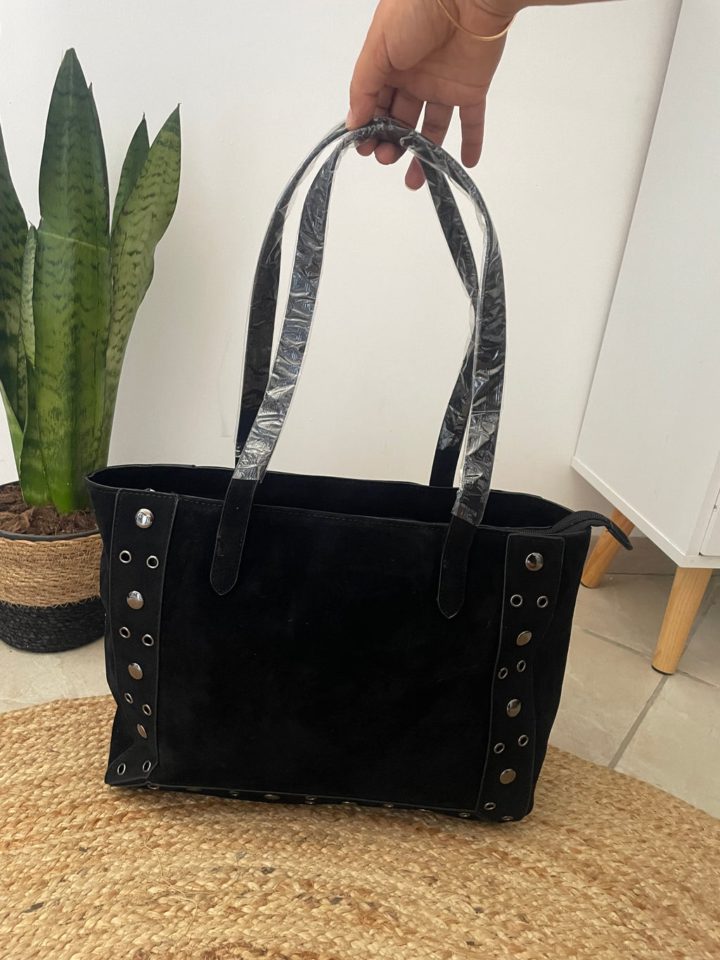 Sac grand format à clou – Sac tendance femme