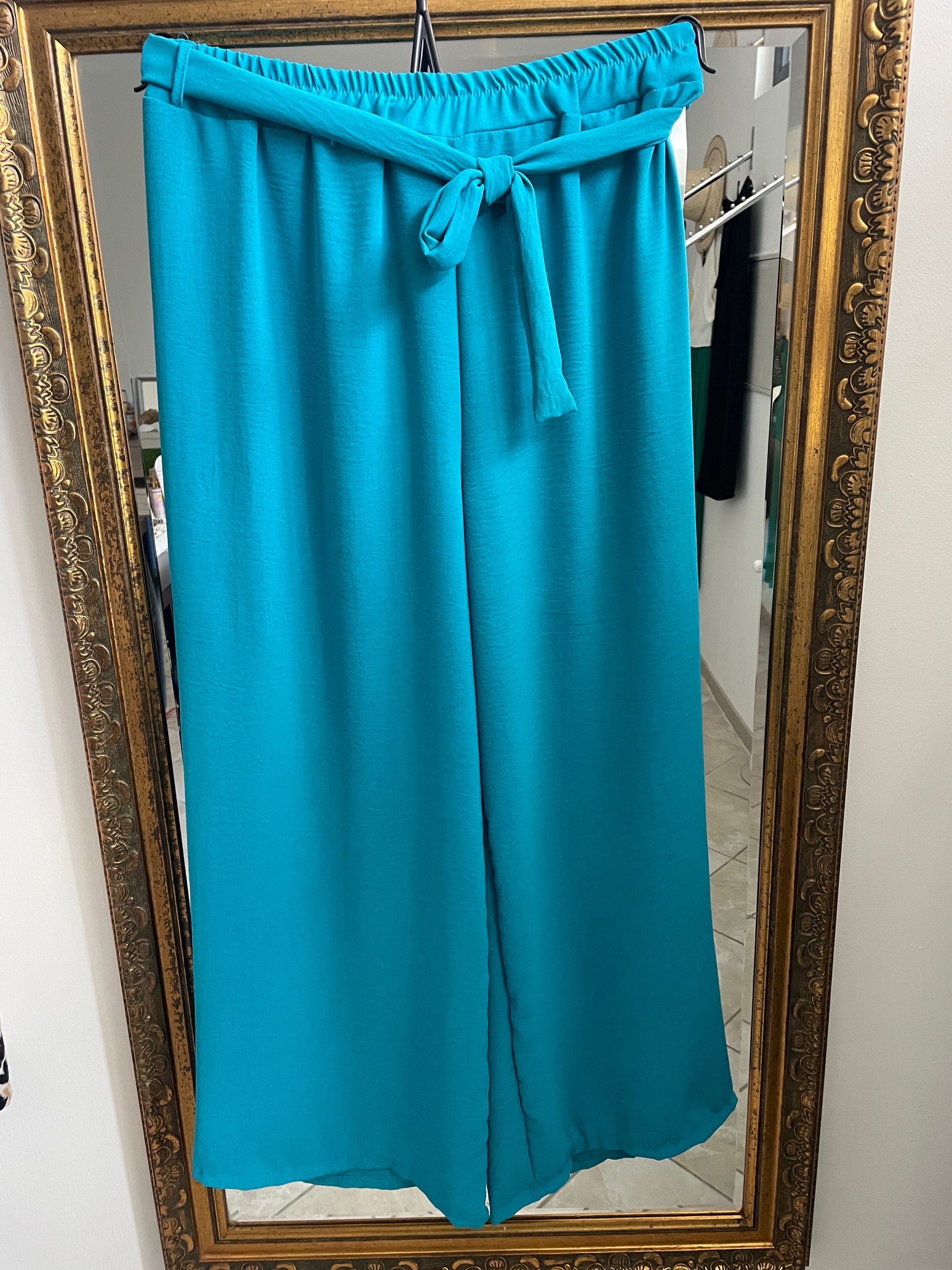 Pantalon Téa turquoise image 0