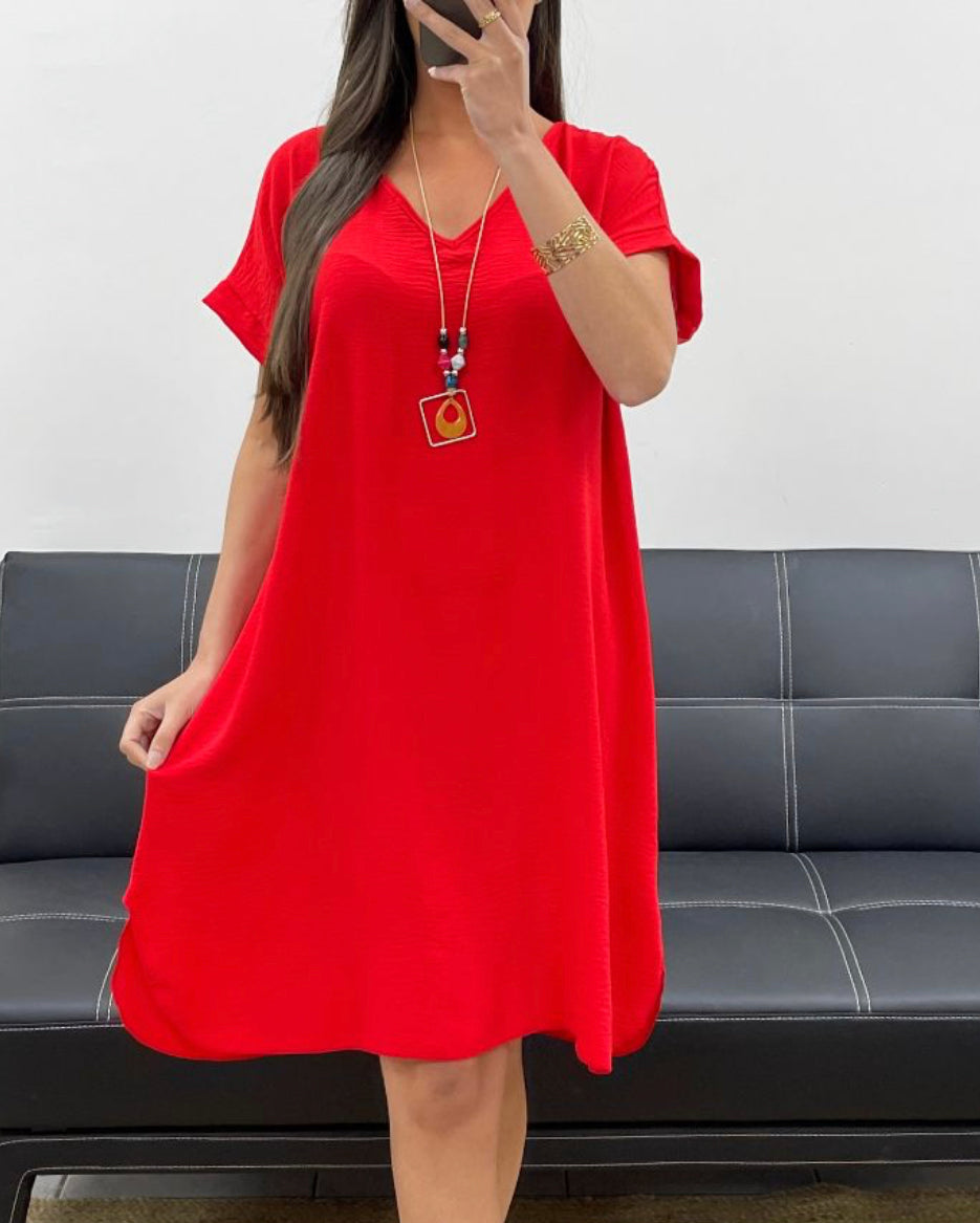 Robe Sasha rouge image 0