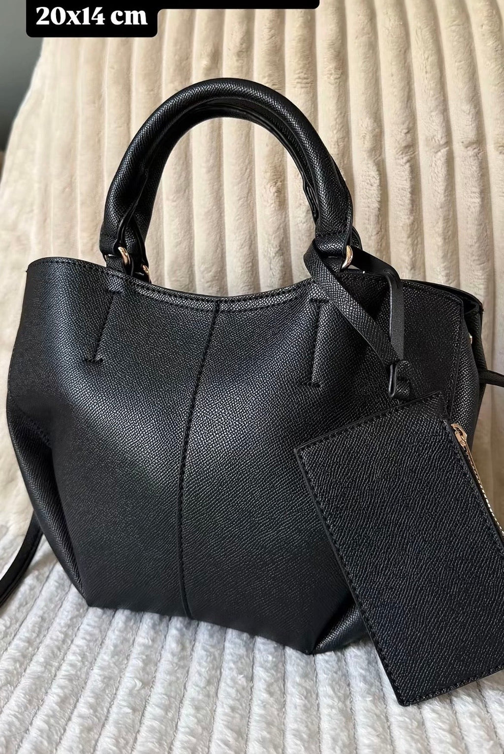 SAC PAULINE NOIR – Sac à Main inspi  Polène