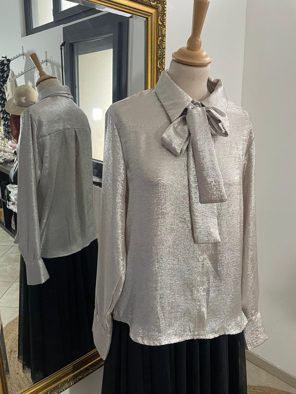 CHEMISE LOUISE Grise image 1