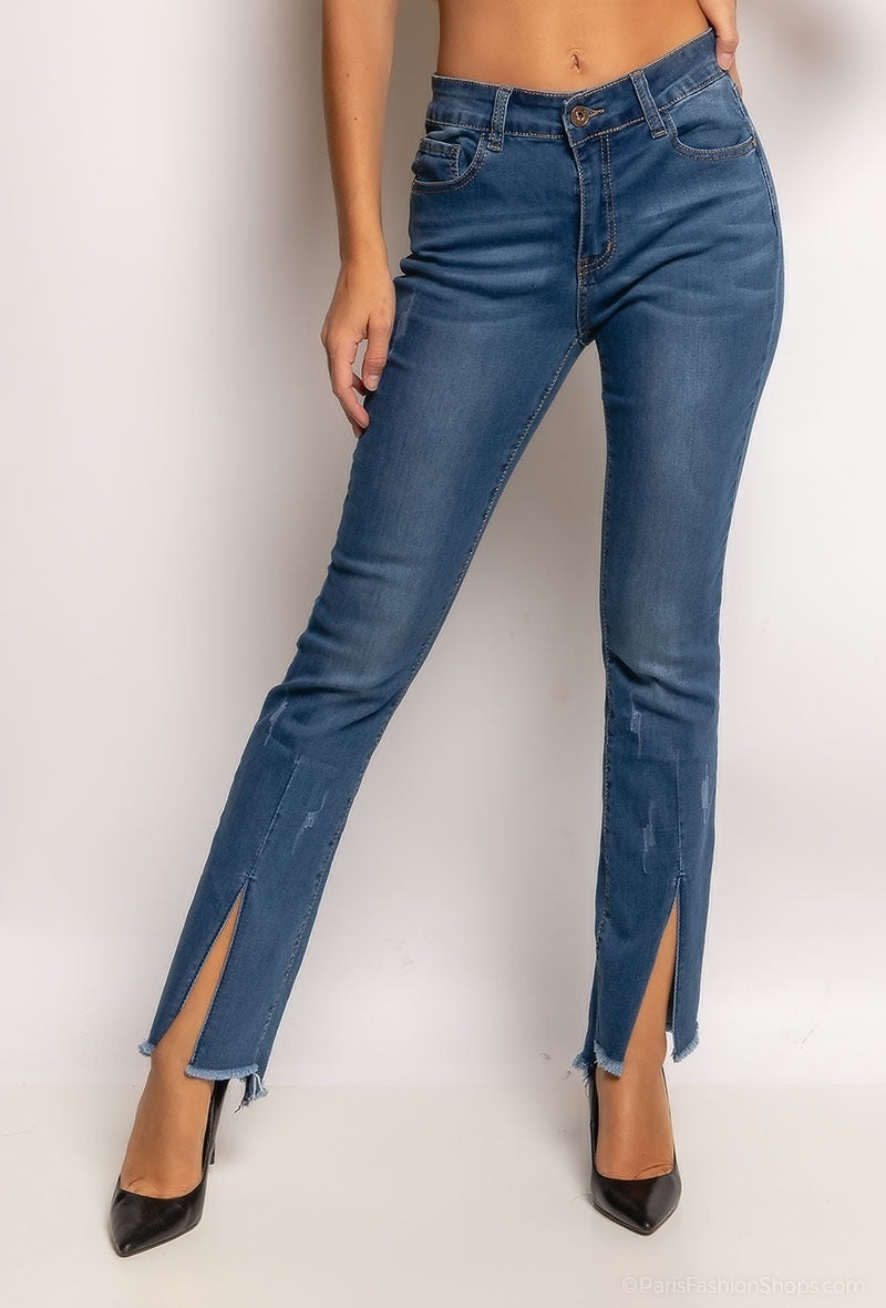 Jeans fente avant Ness  image 0