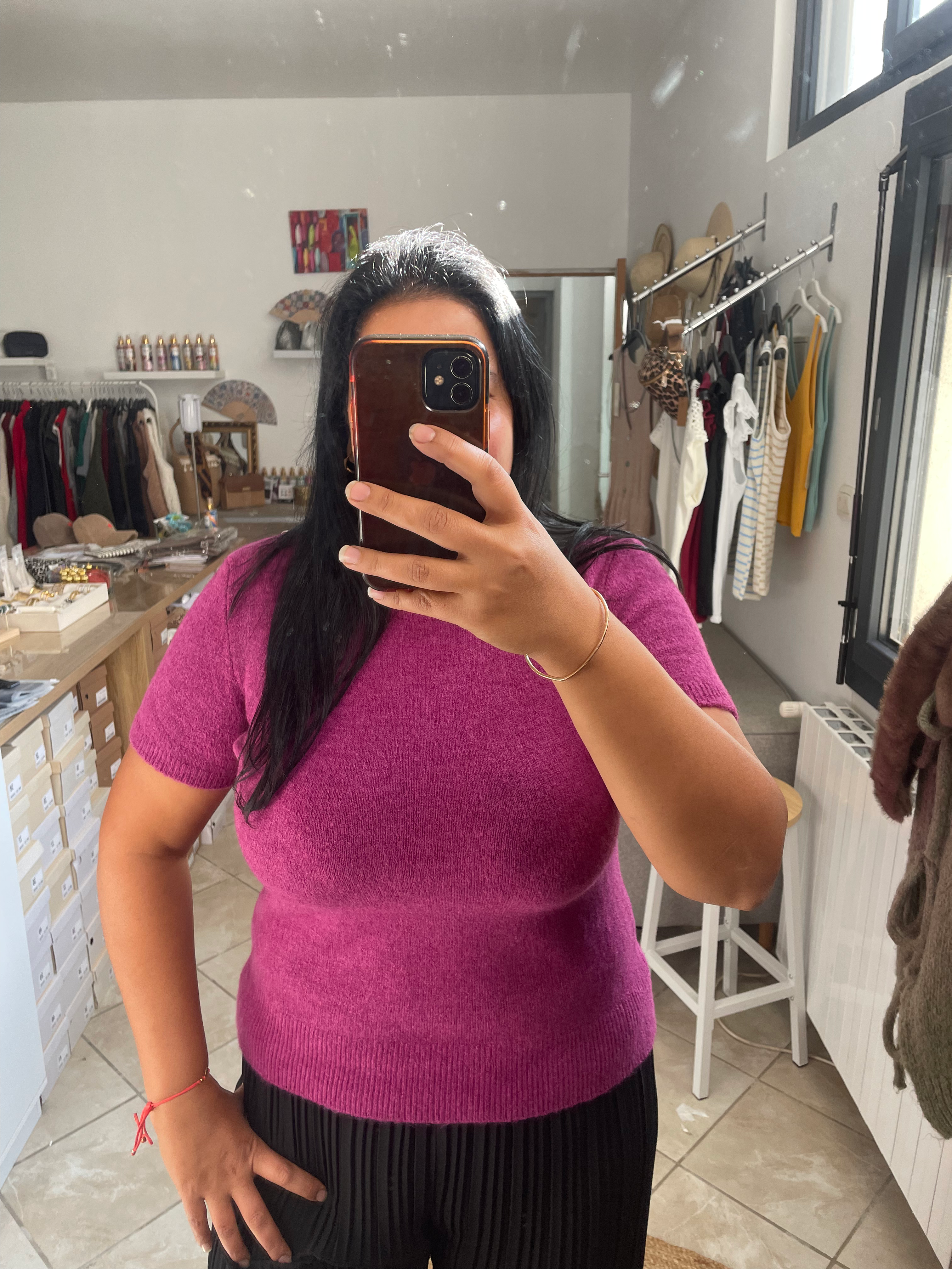 PULL GASPARD ROSE image 0