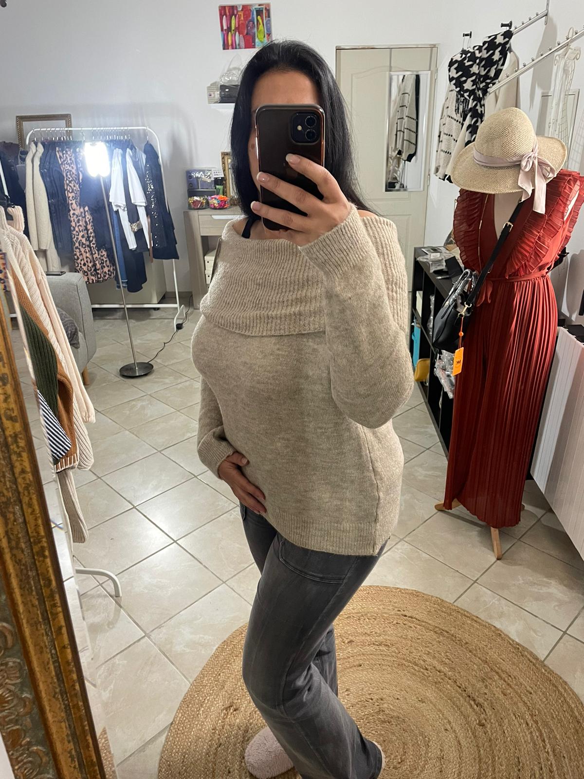 PULL AMBRE CHAMPAGNE image 2