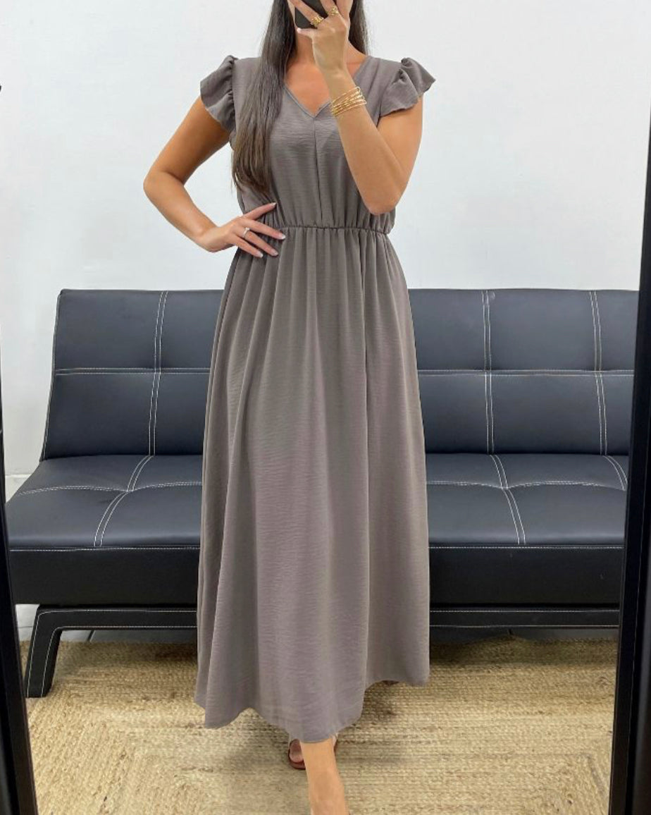 Robe Louisa taupe  image 0