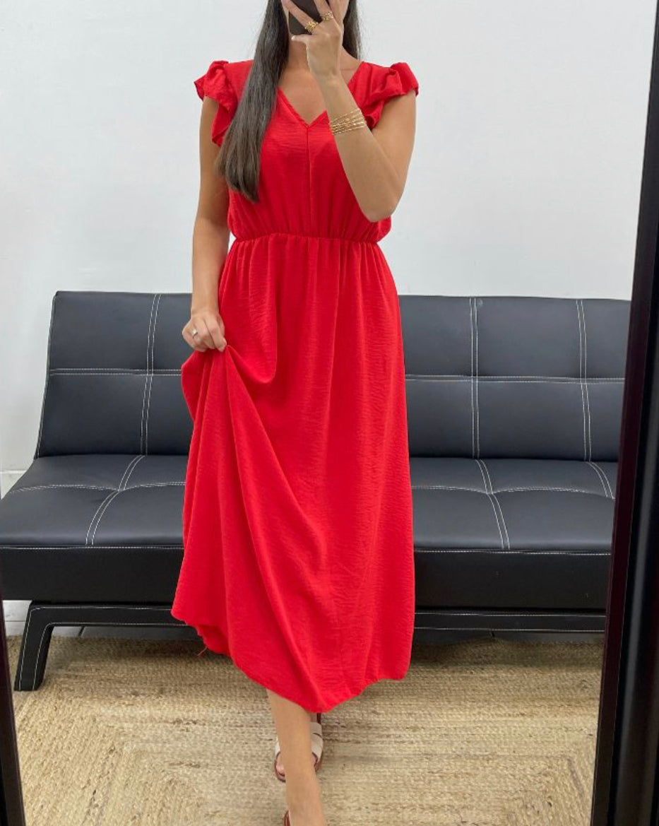 Robe Louisa rouge  image 1