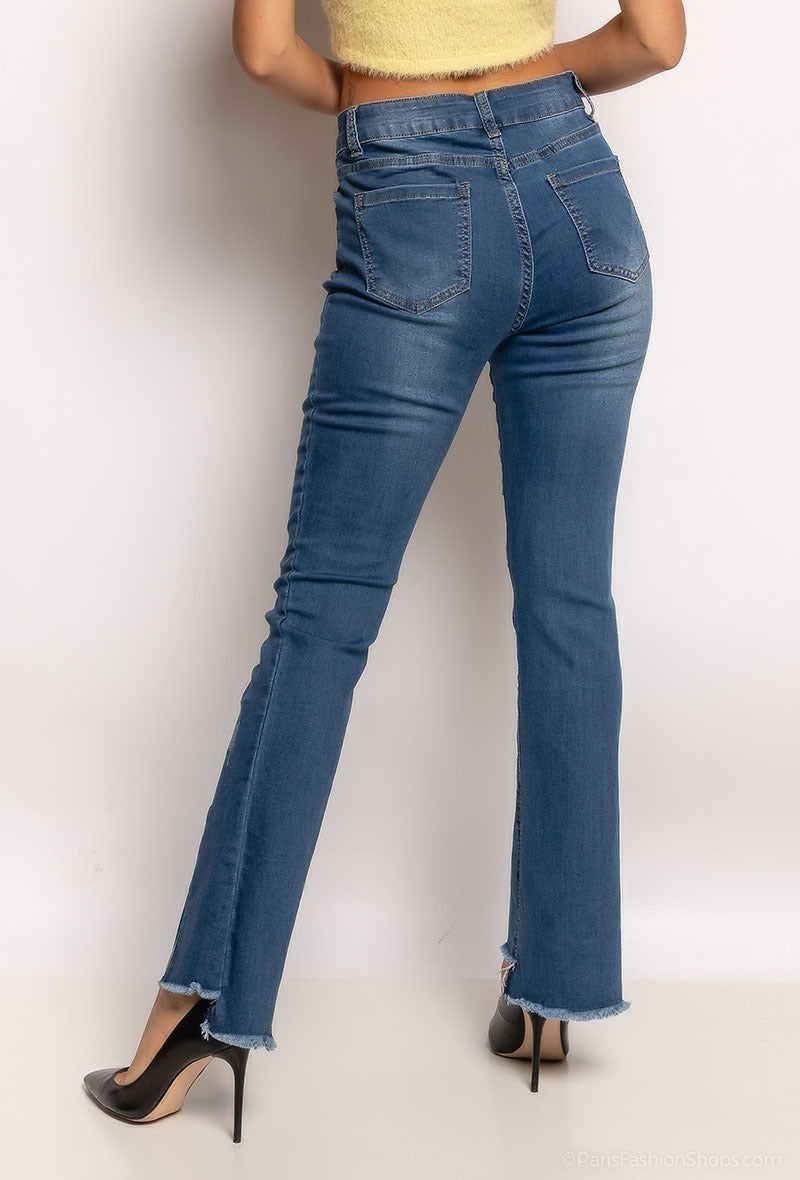 Jeans fente avant Ness  image 1
