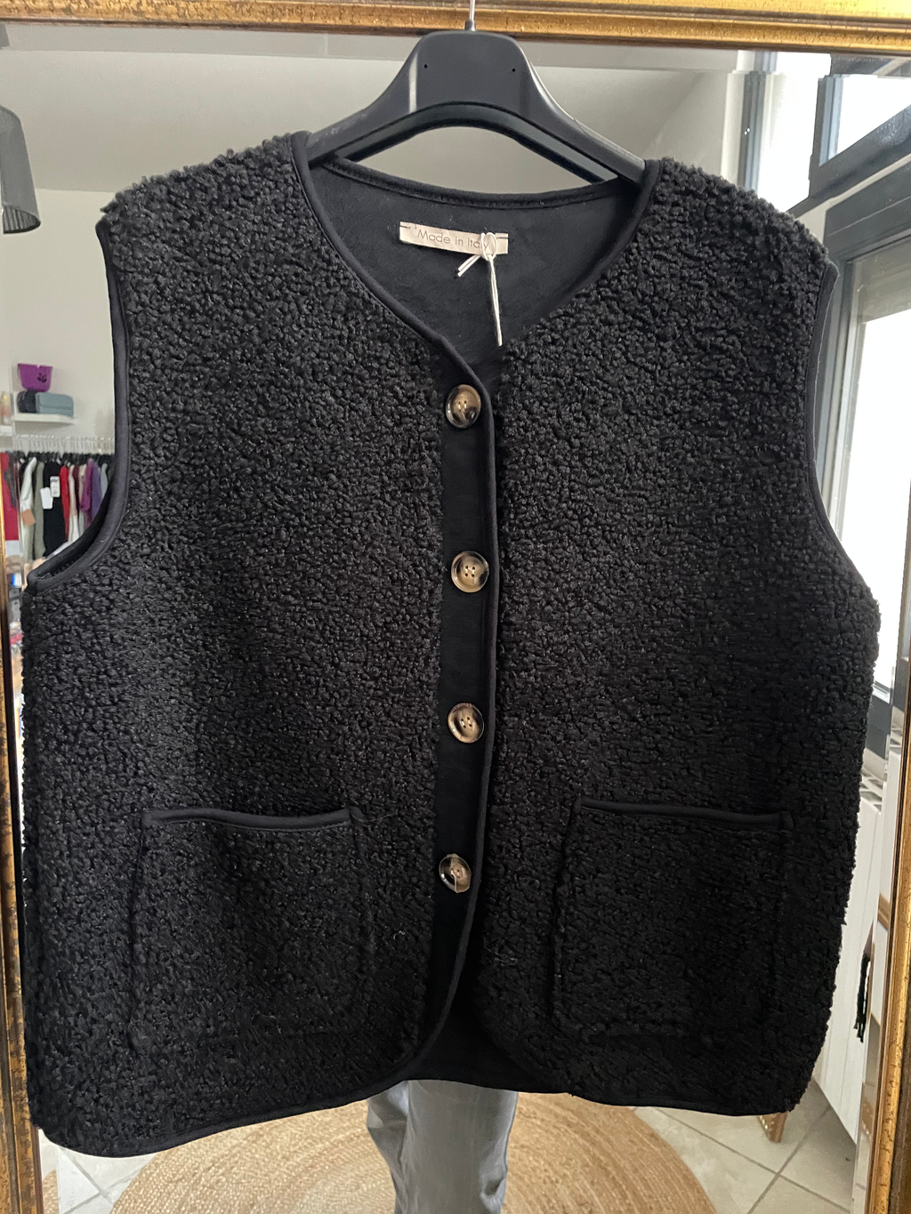 GILET ERIN NOIR image 3