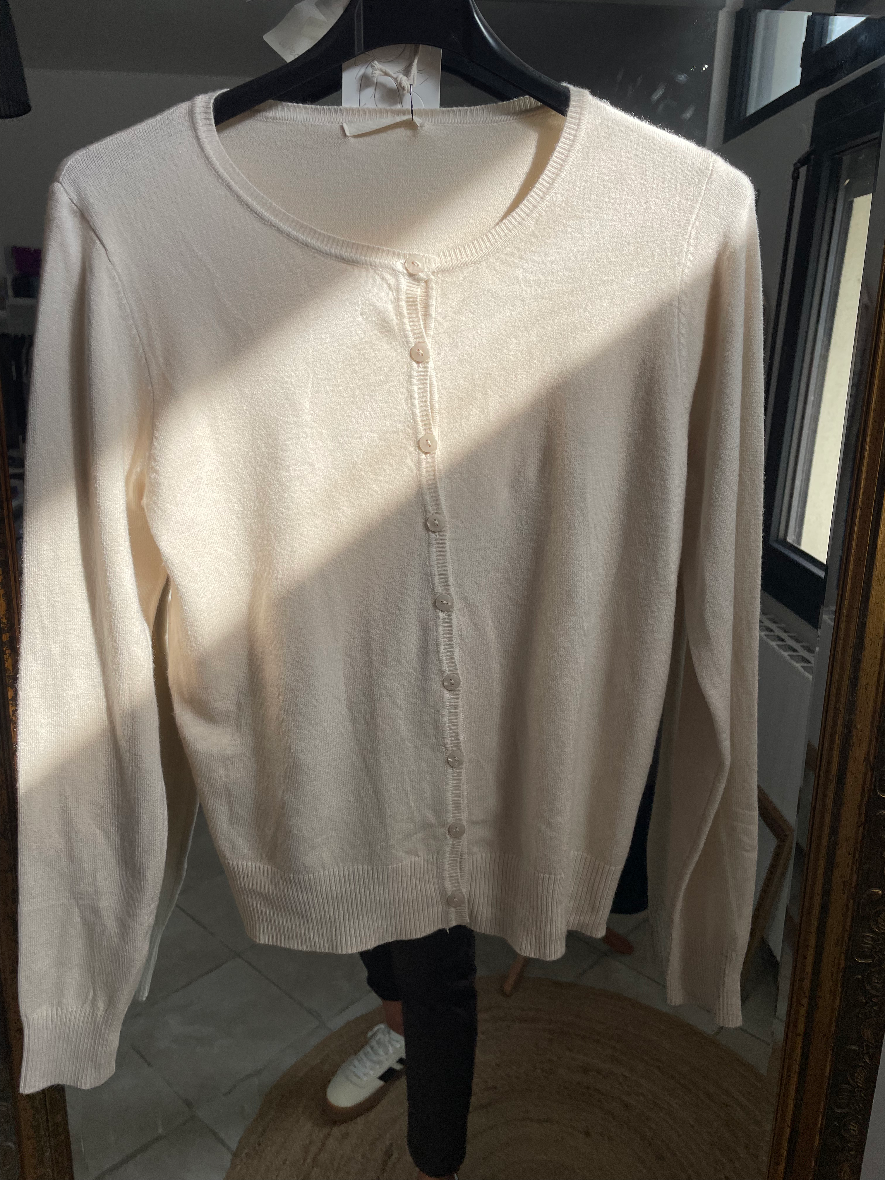 GILET ALICE BEIGE image 2