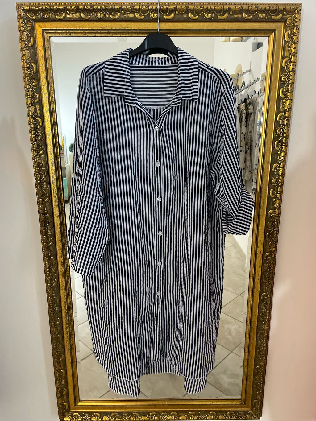 Chemise Robe Tessa marine  image 2