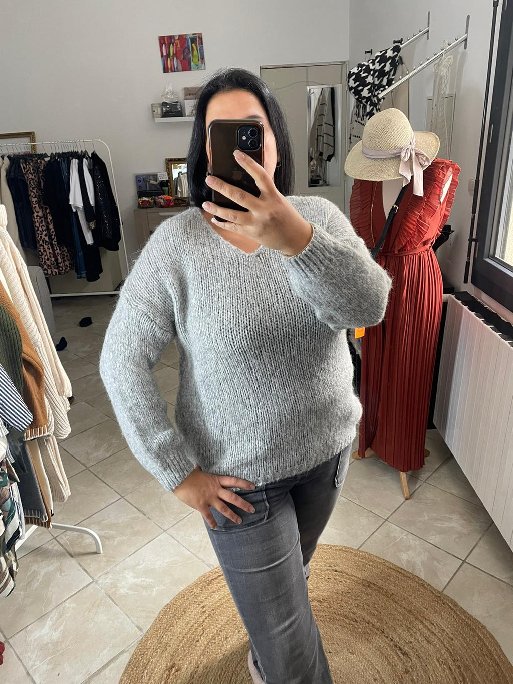 PULL BELLA GRIS image 1