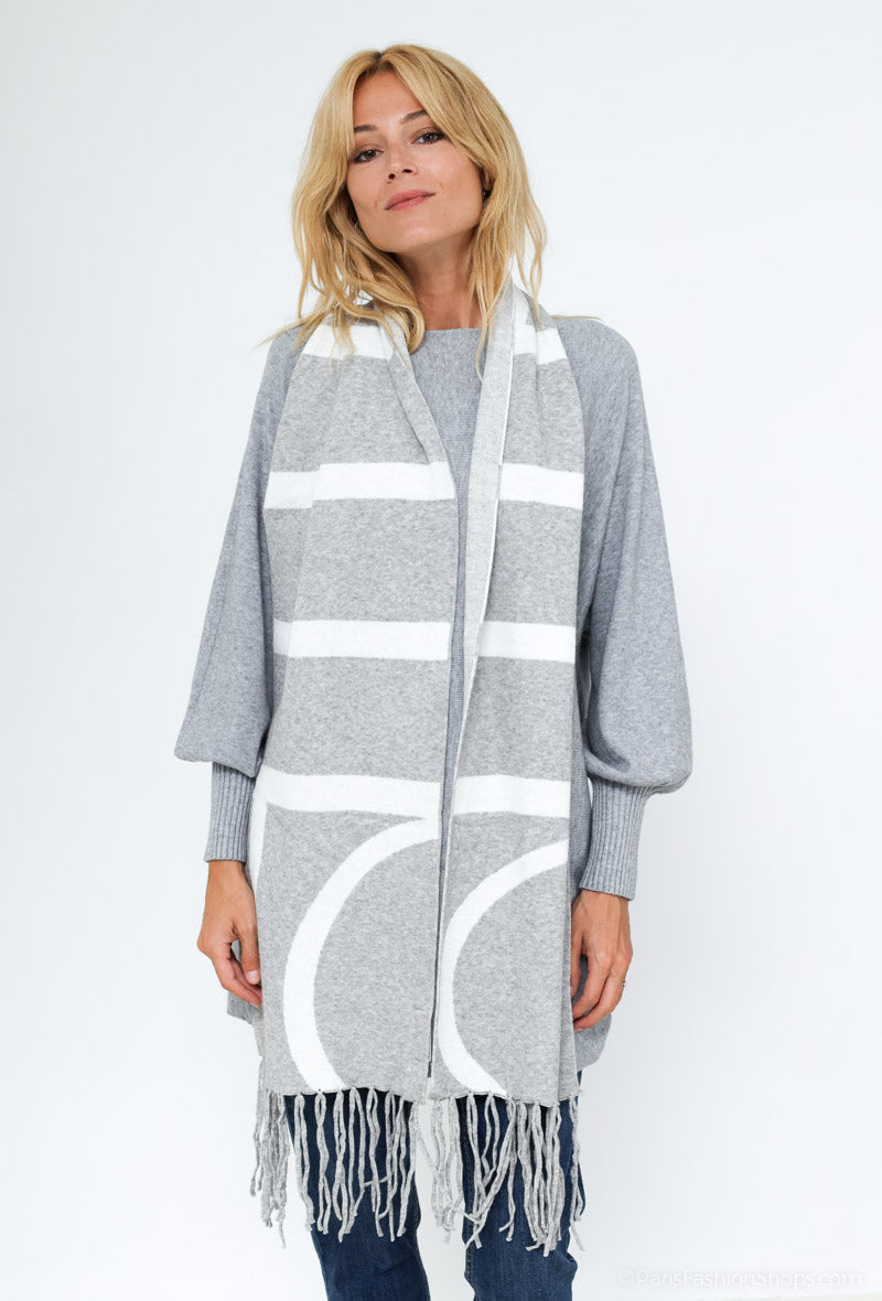 Echarpes en maille imprimée image 0