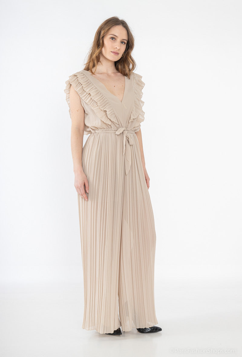 COMBINAISON ALBA BEIGE image 2