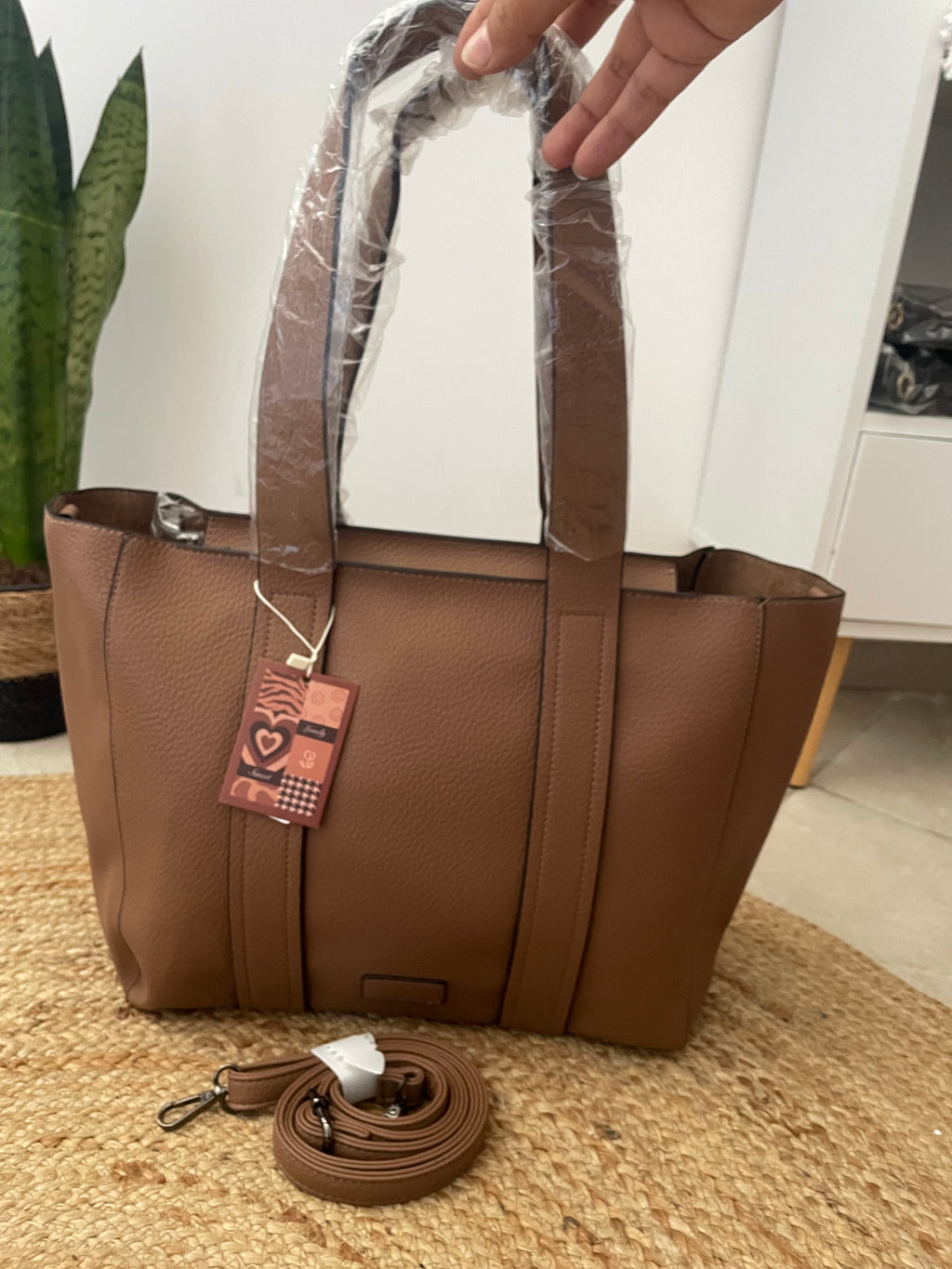Sac Ayana Marron Grand Format – Rentrée Scolaire