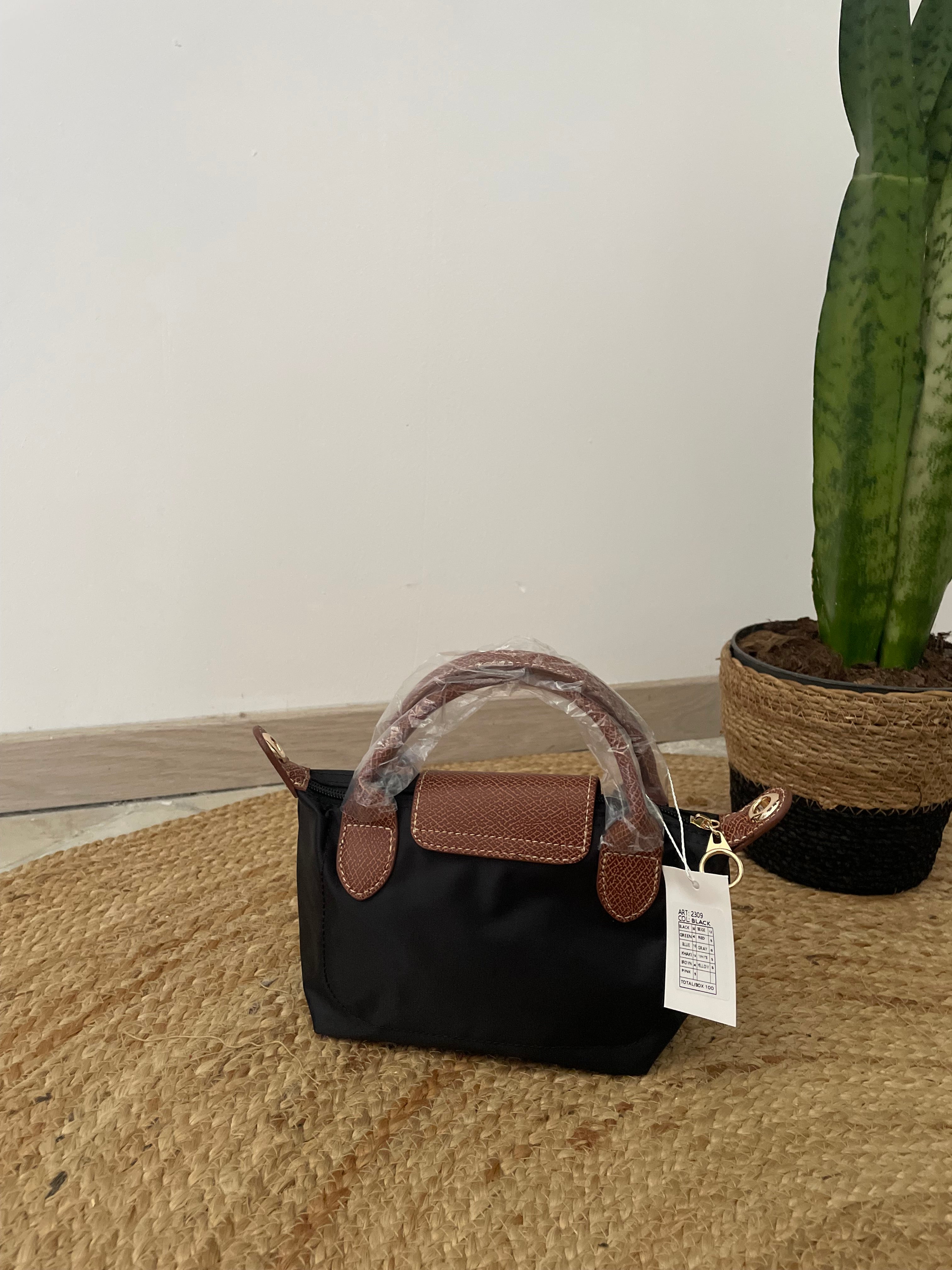 Mini sac à main Noir – Sac Bandoulière Femme
