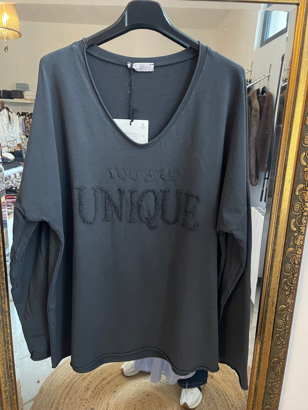 Sweat you are unique anthracite