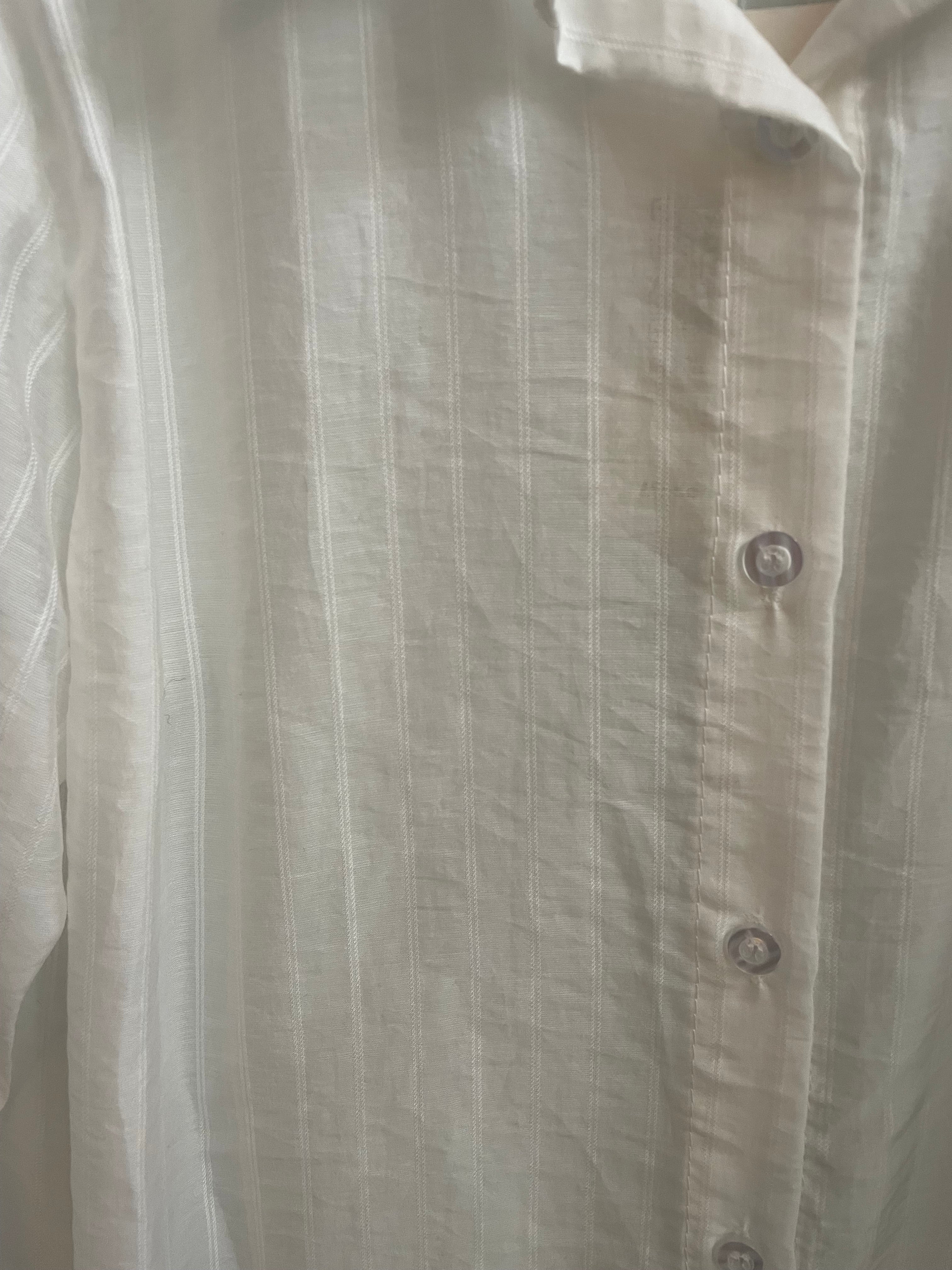 Chemise blanche avec tencel