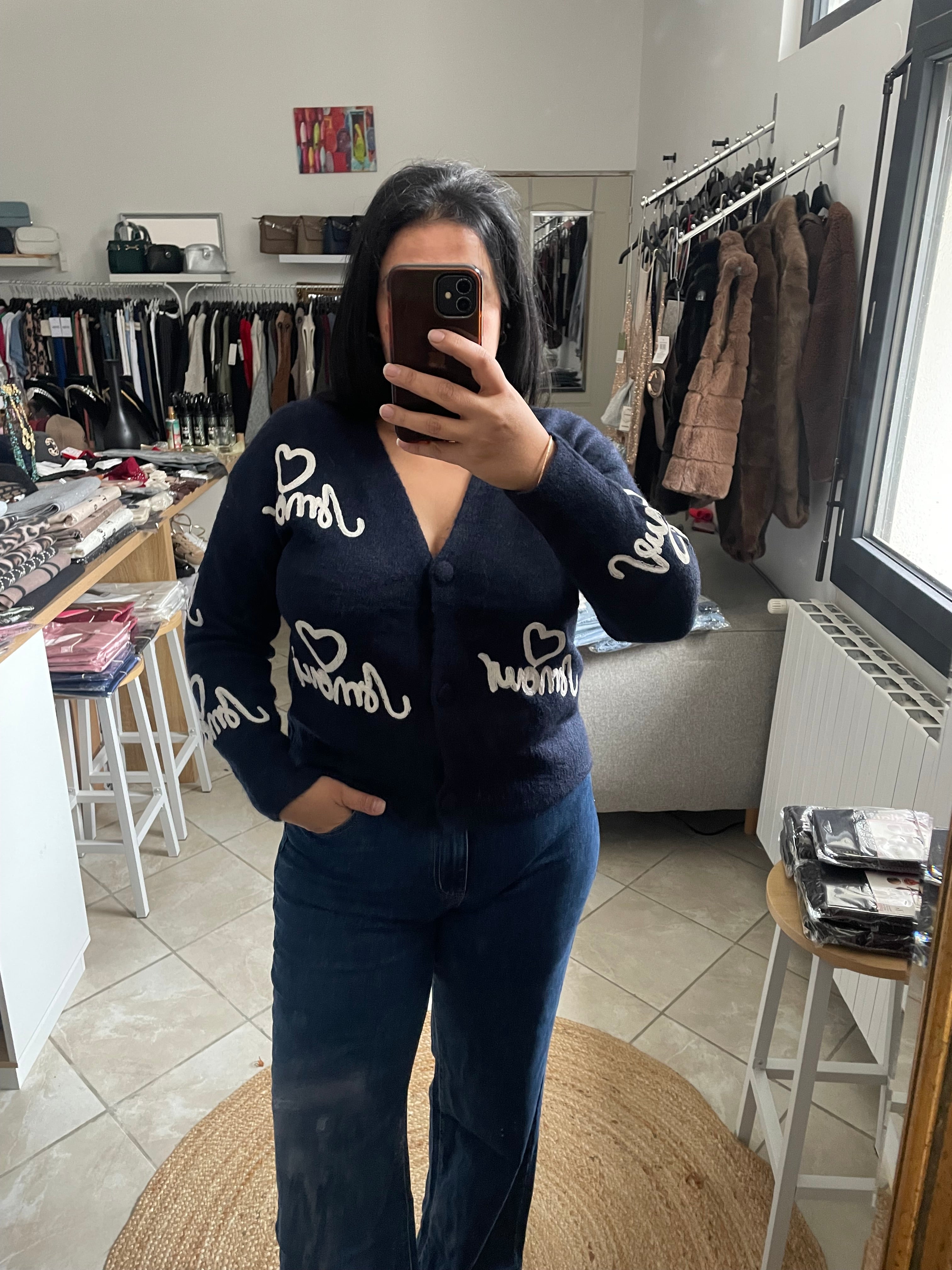 Jean Iris coupe ballon femme taille haute – Tendance & confort | Beautiful by K