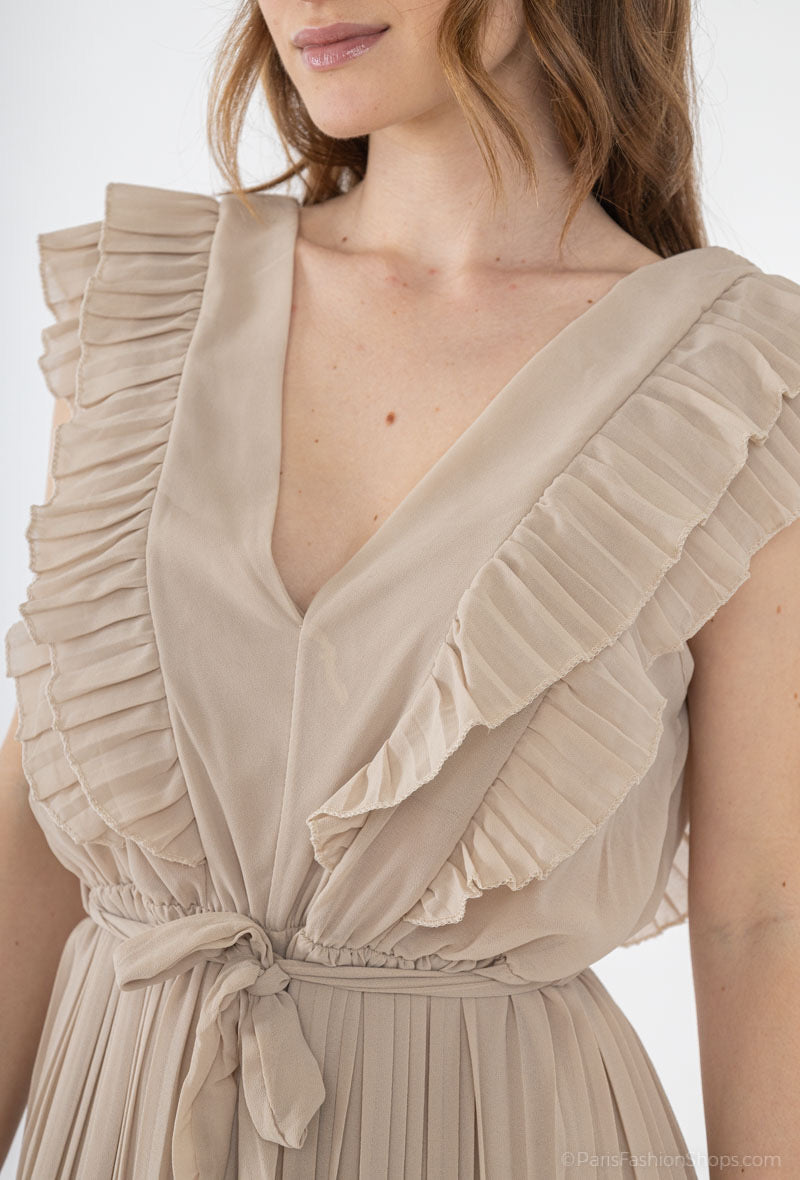 COMBINAISON ALBA BEIGE image 0