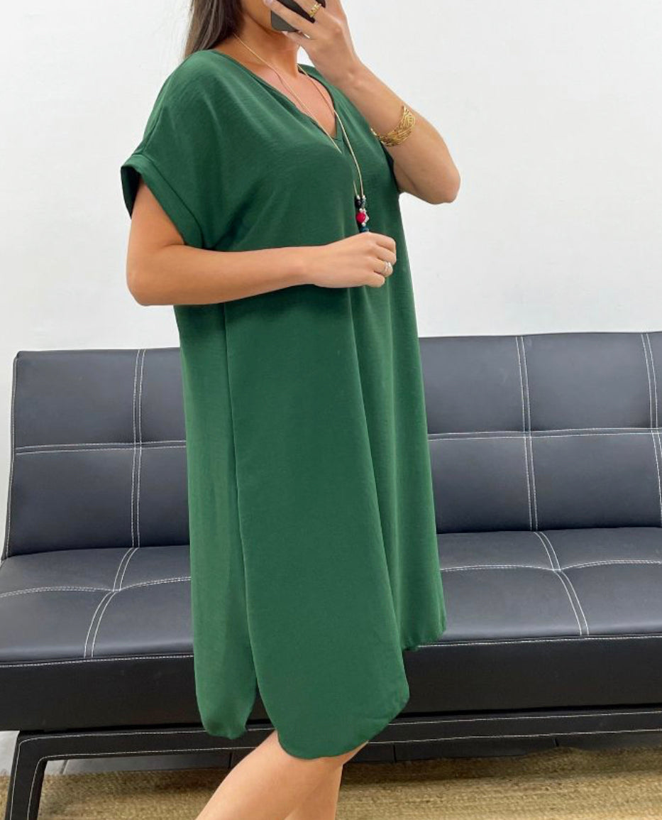 Robe Sasha vert emraude  image 1