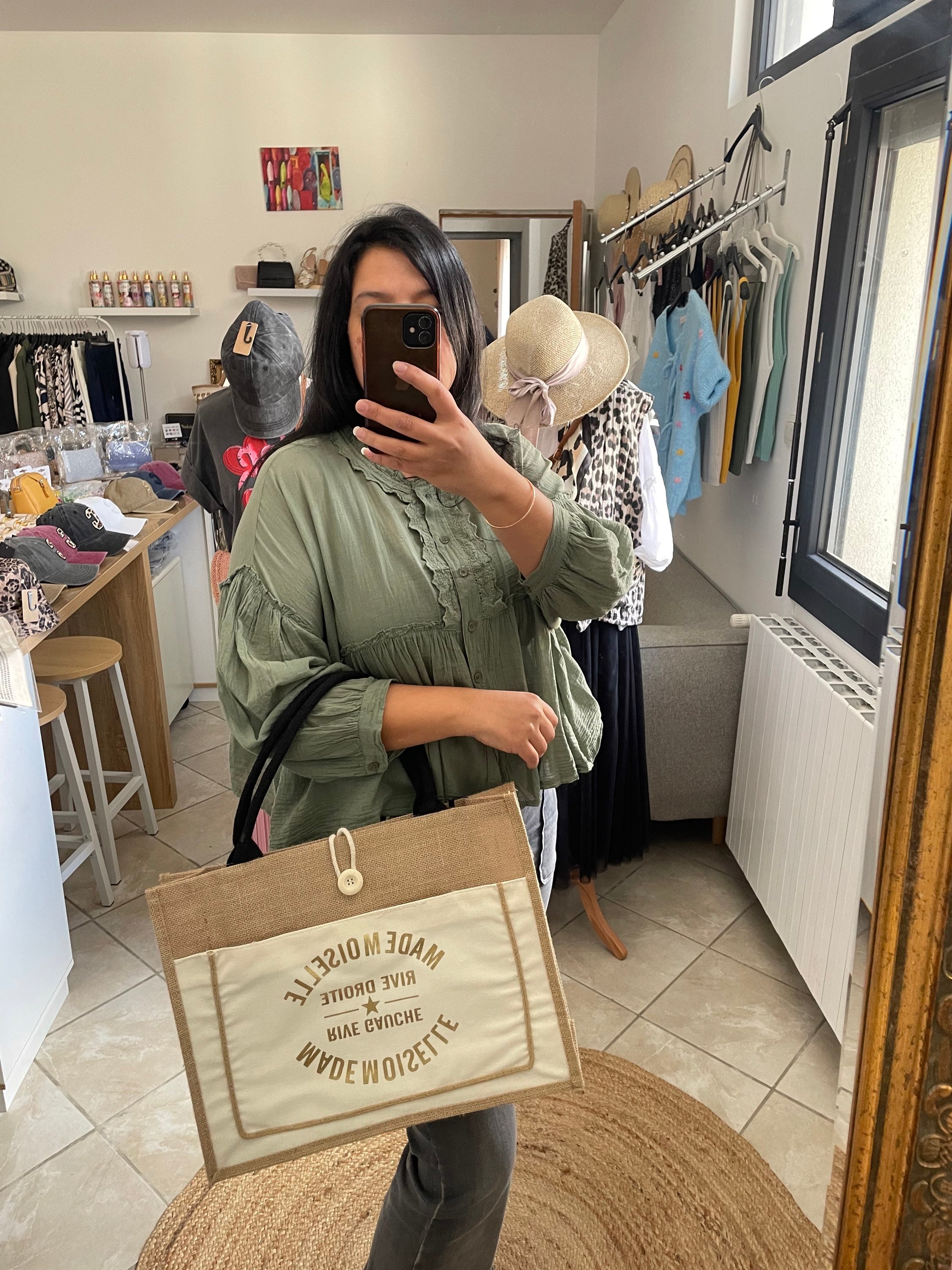 Chemise Amandine kaki image 0