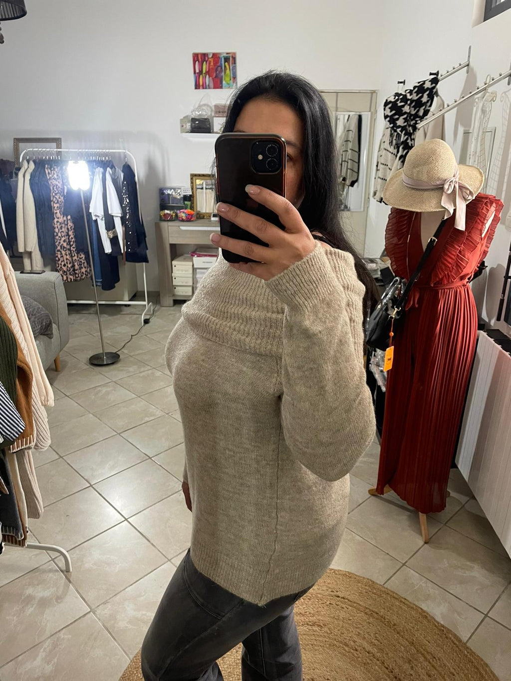 PULL AMBRE CHAMPAGNE image 1