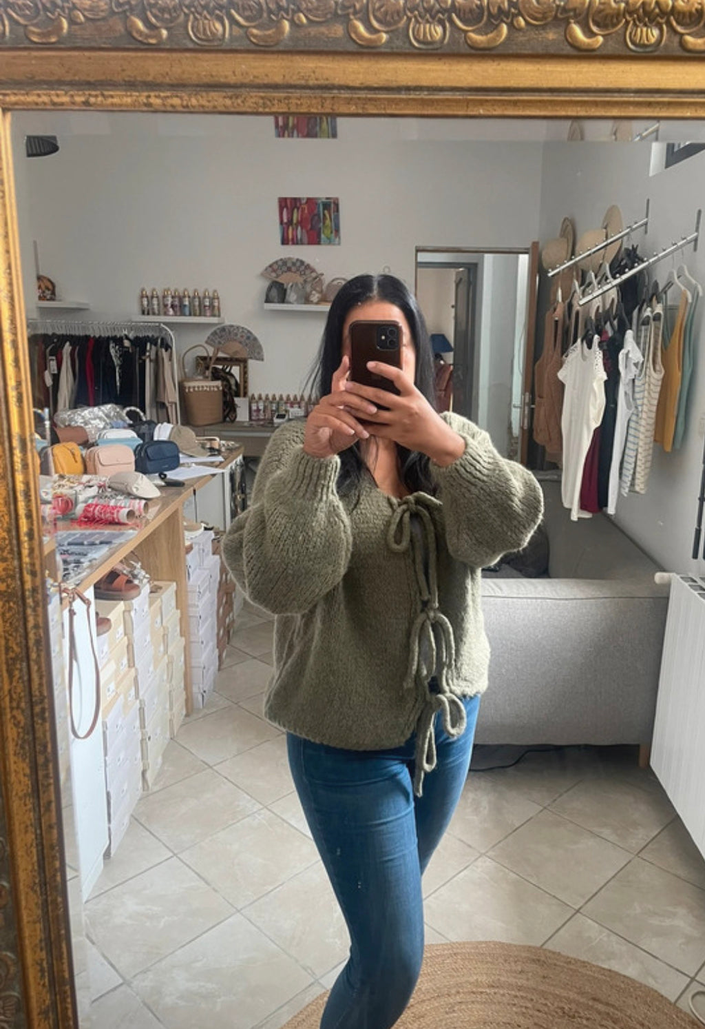 GILET KATHY KAKI image 0