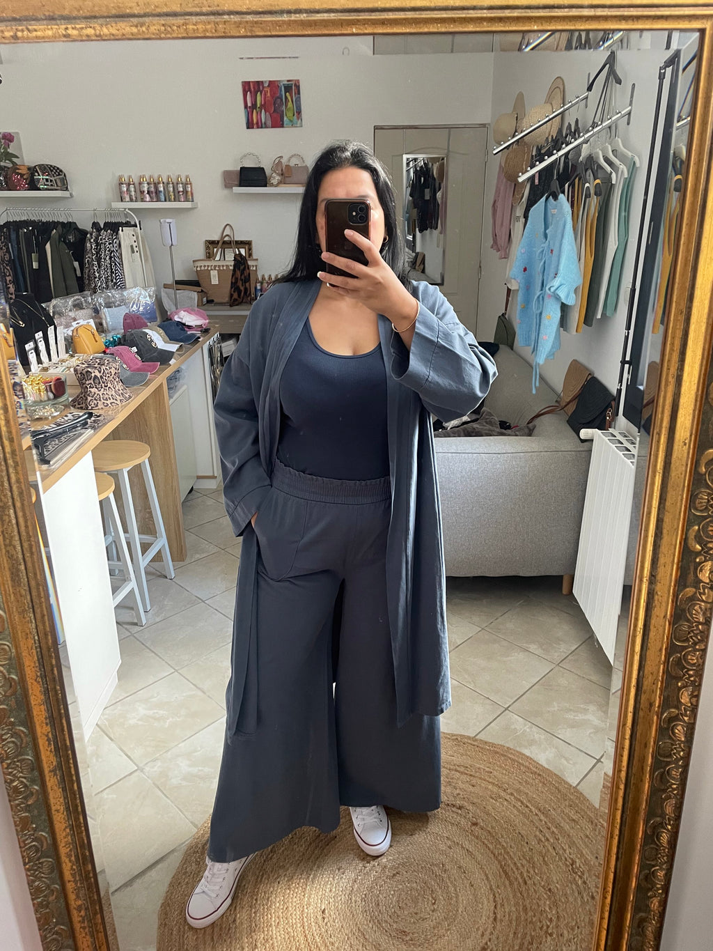 KIMONO SOFIA BLEU image 5