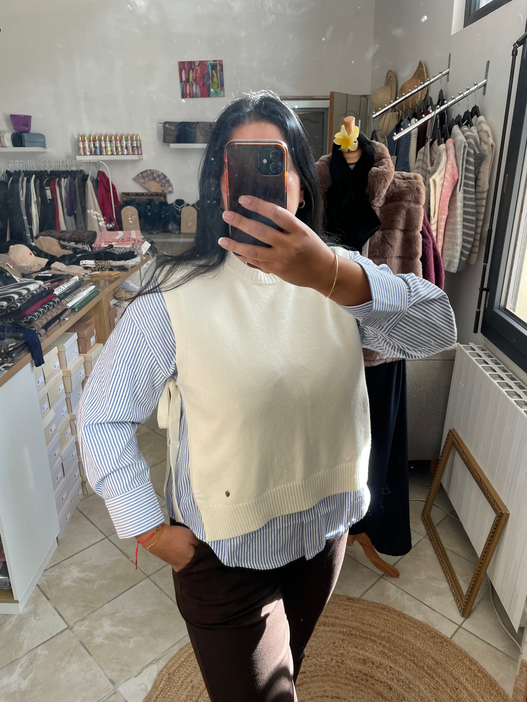 PULL GLORIA ÉCRU  image 0