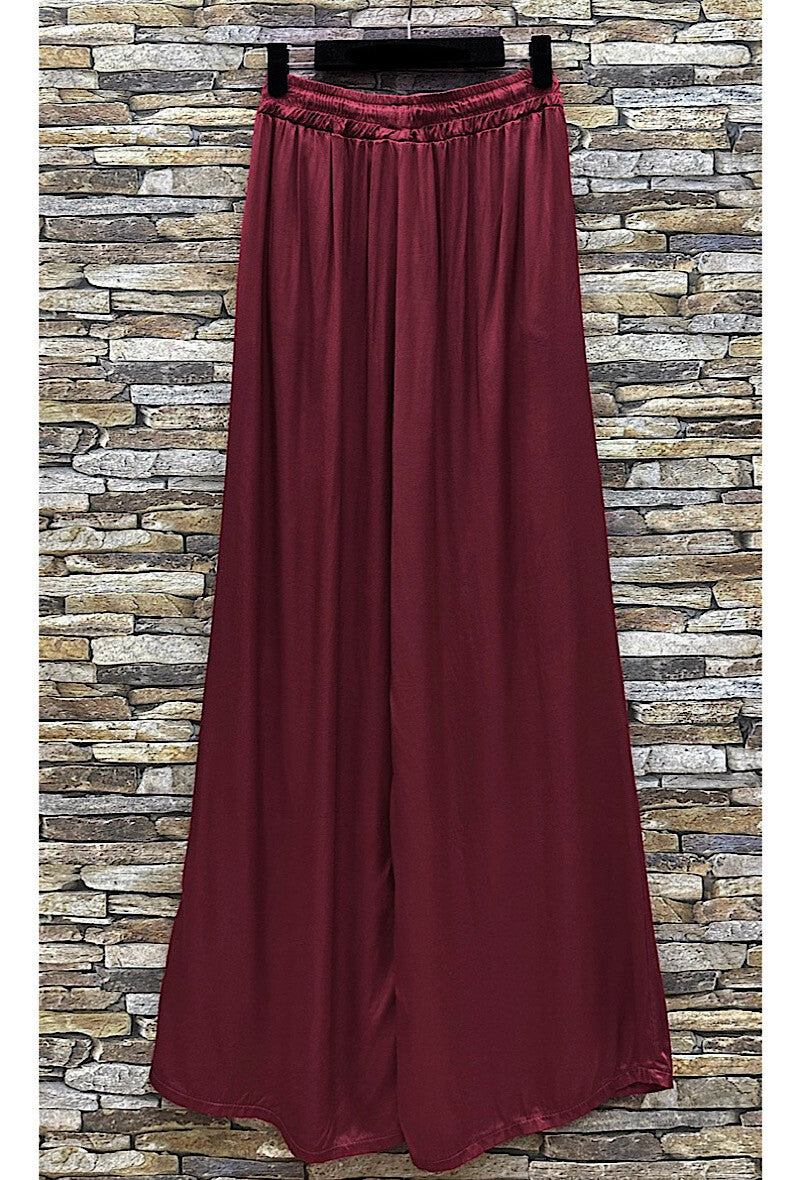 Pantalon Emy bordeaux  image 1