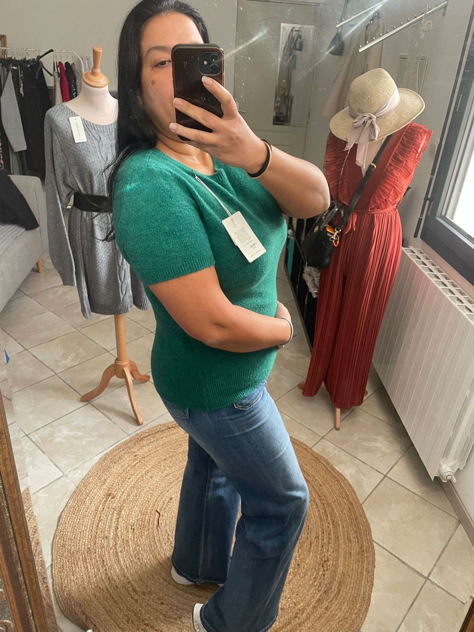 PULL GASPARD VERT SAPIN image 0