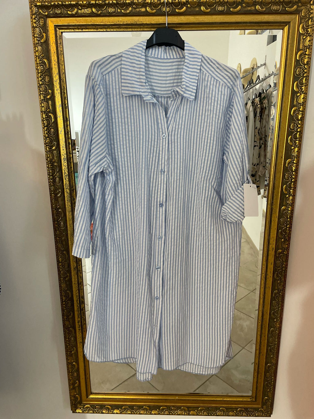 Chemise Robe Tessa bleu image 3