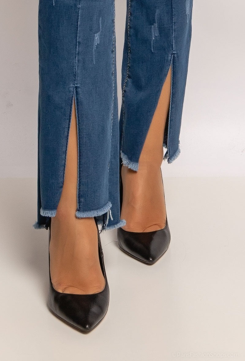 Jeans fente avant Ness  image 3